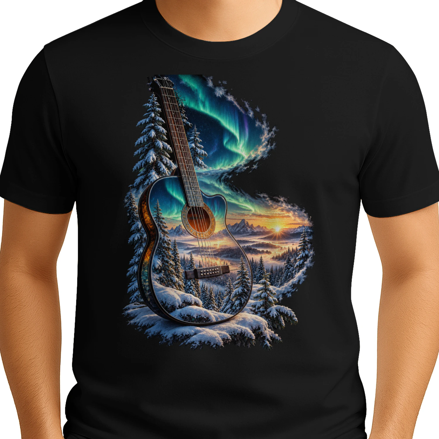 Galaxy Winter Guitar V1-4
