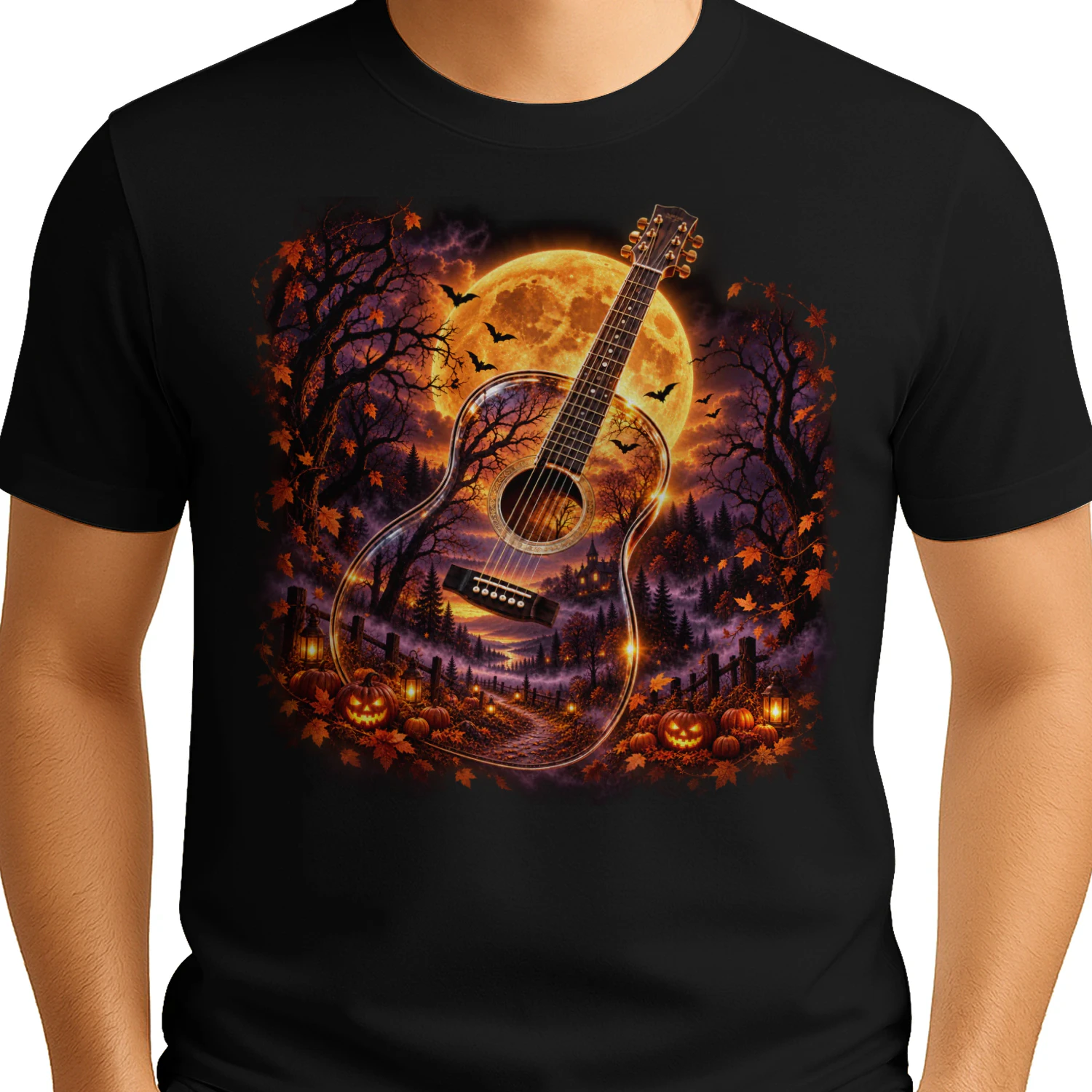 Halloween Guitar V1-9