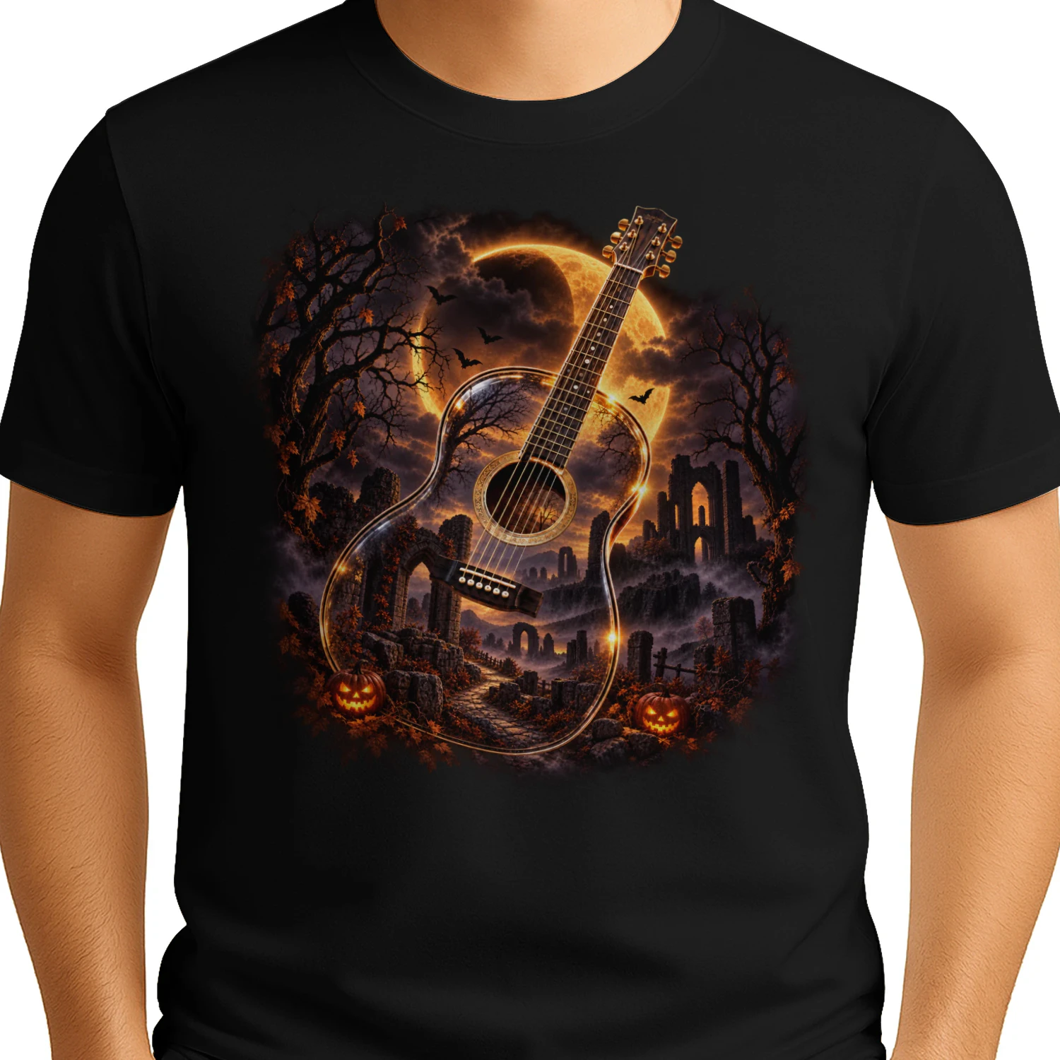 Halloween Guitar V1-6