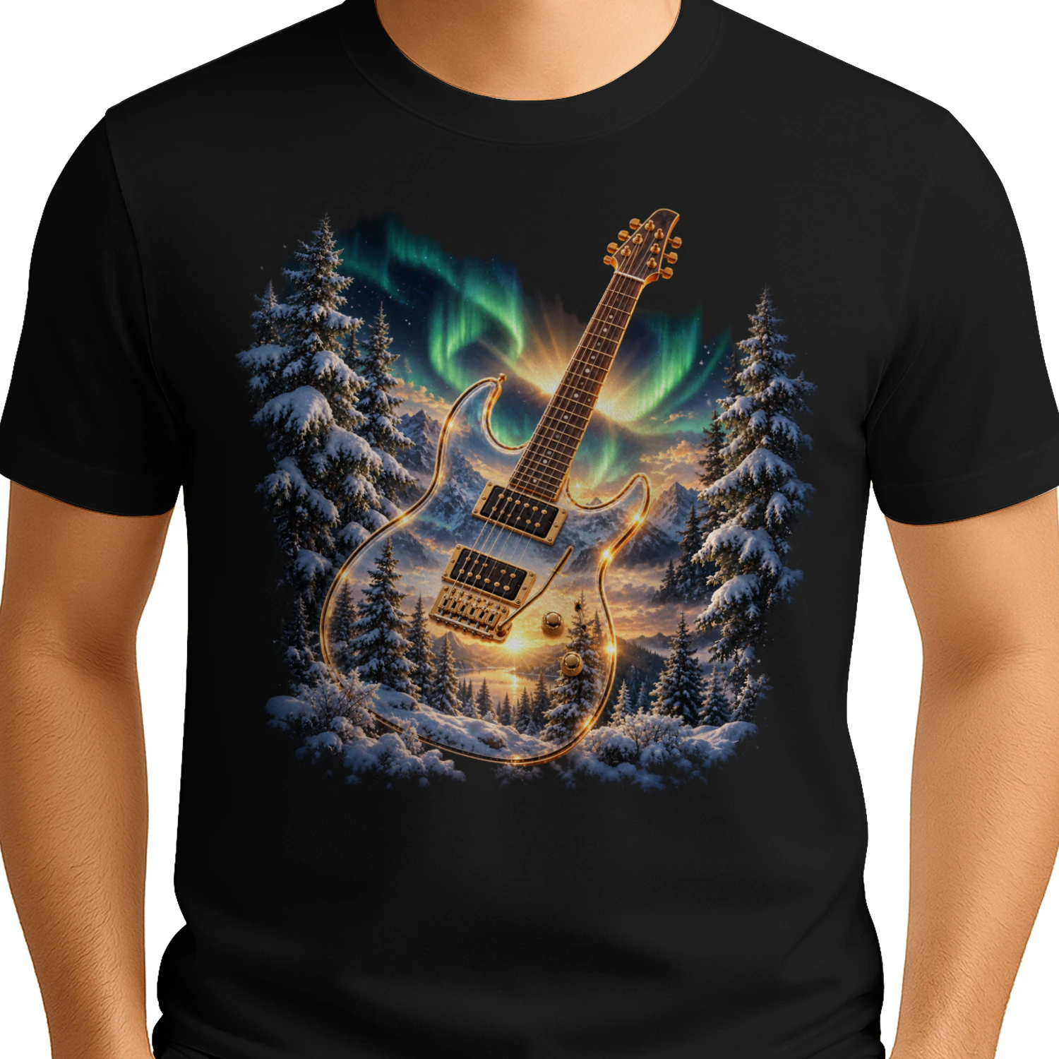Galaxy Winter Electric Guitar V1