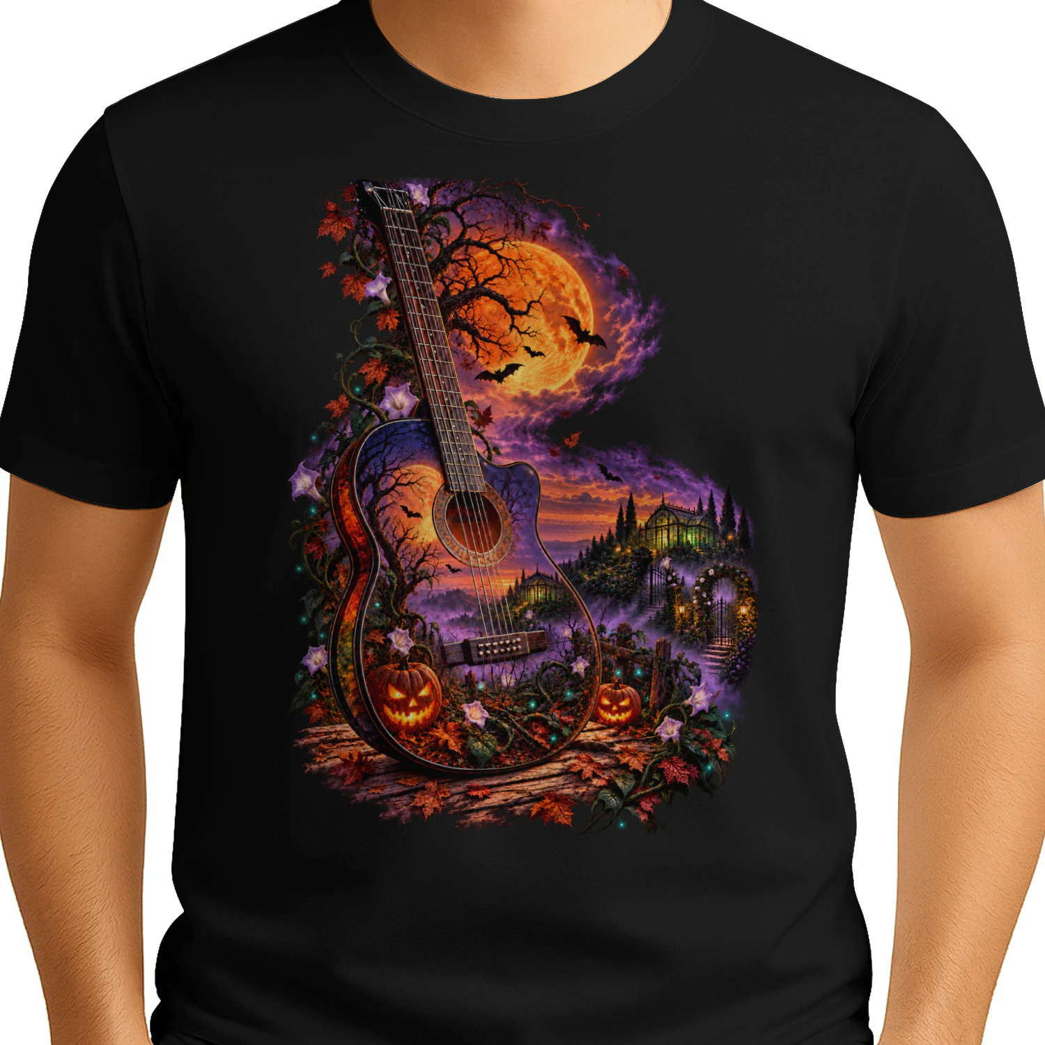 Halloween Guitar V1-4