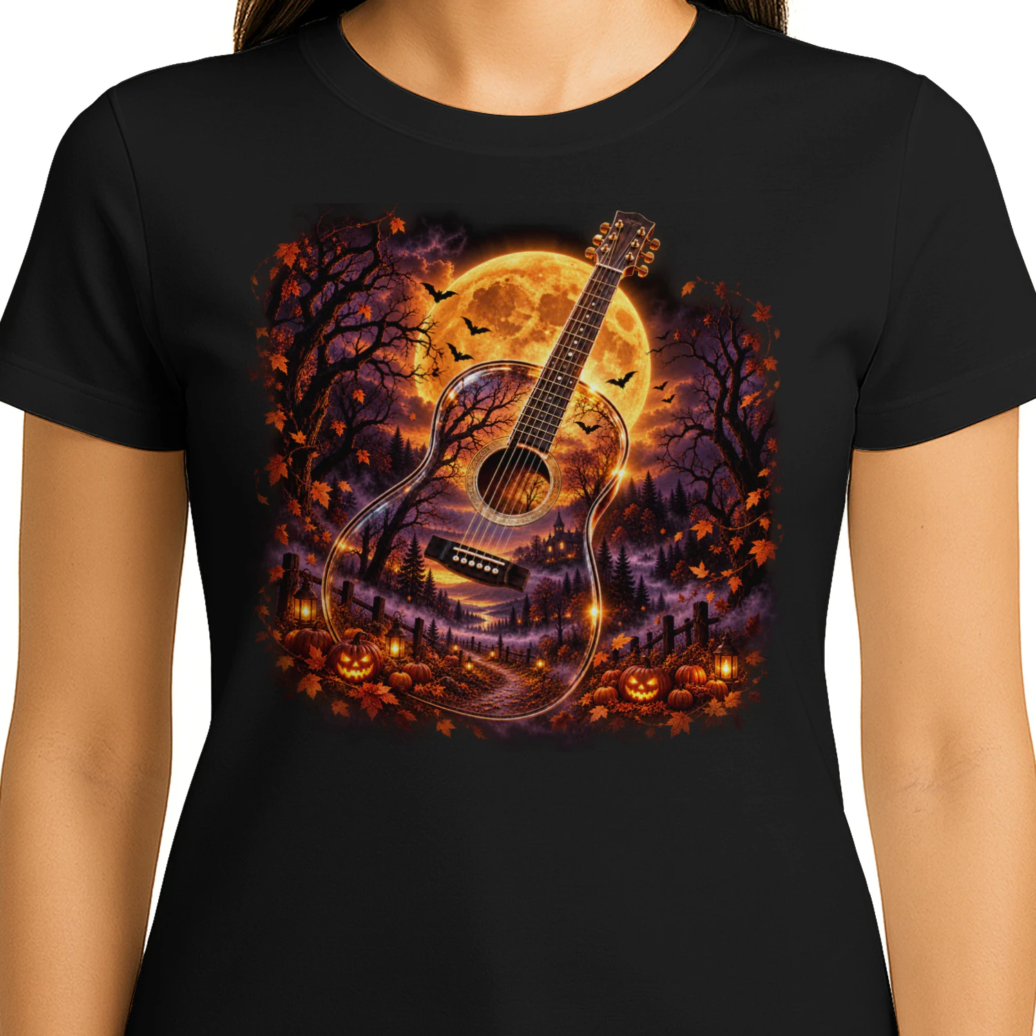Halloween Guitar V1-9