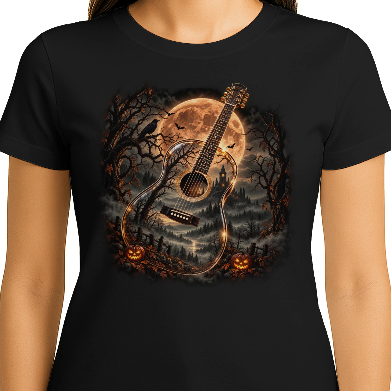Halloween Guitar V1-8