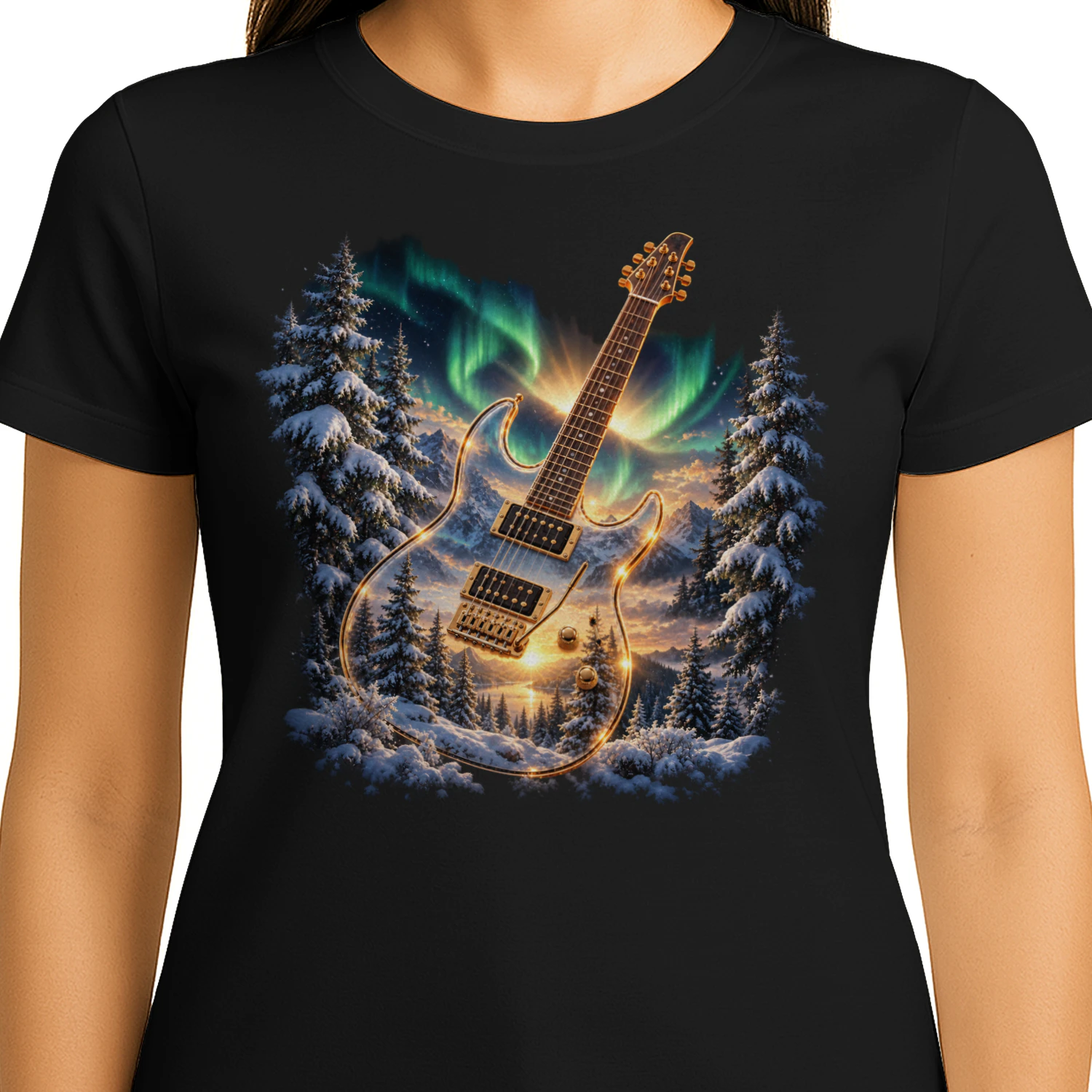 Galaxy Winter Electric Guitar V1