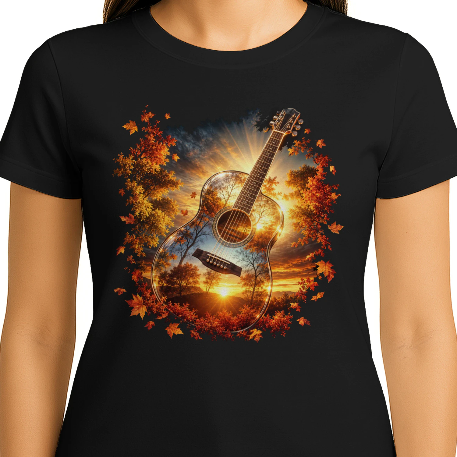 Guitar Autumn Sunrays
