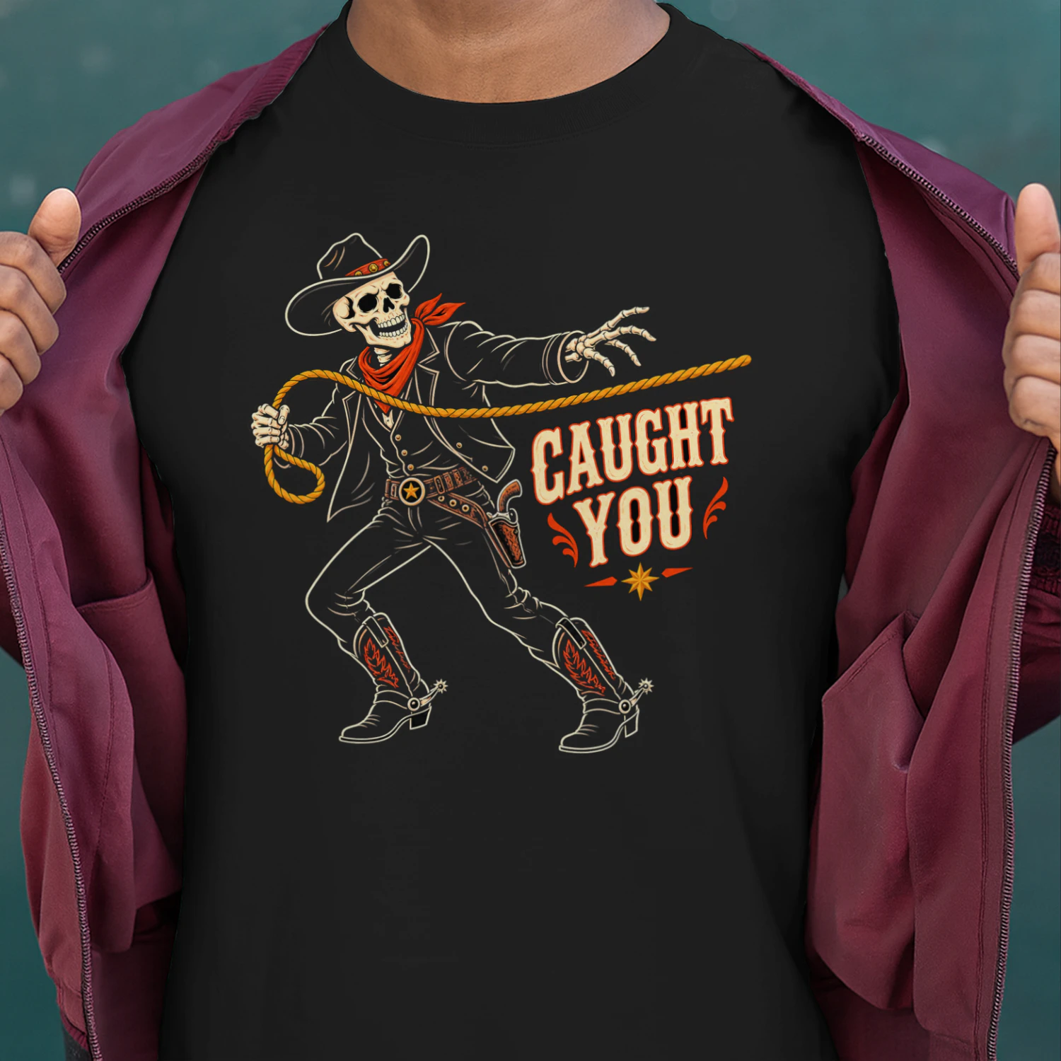 CAUGHT YOU