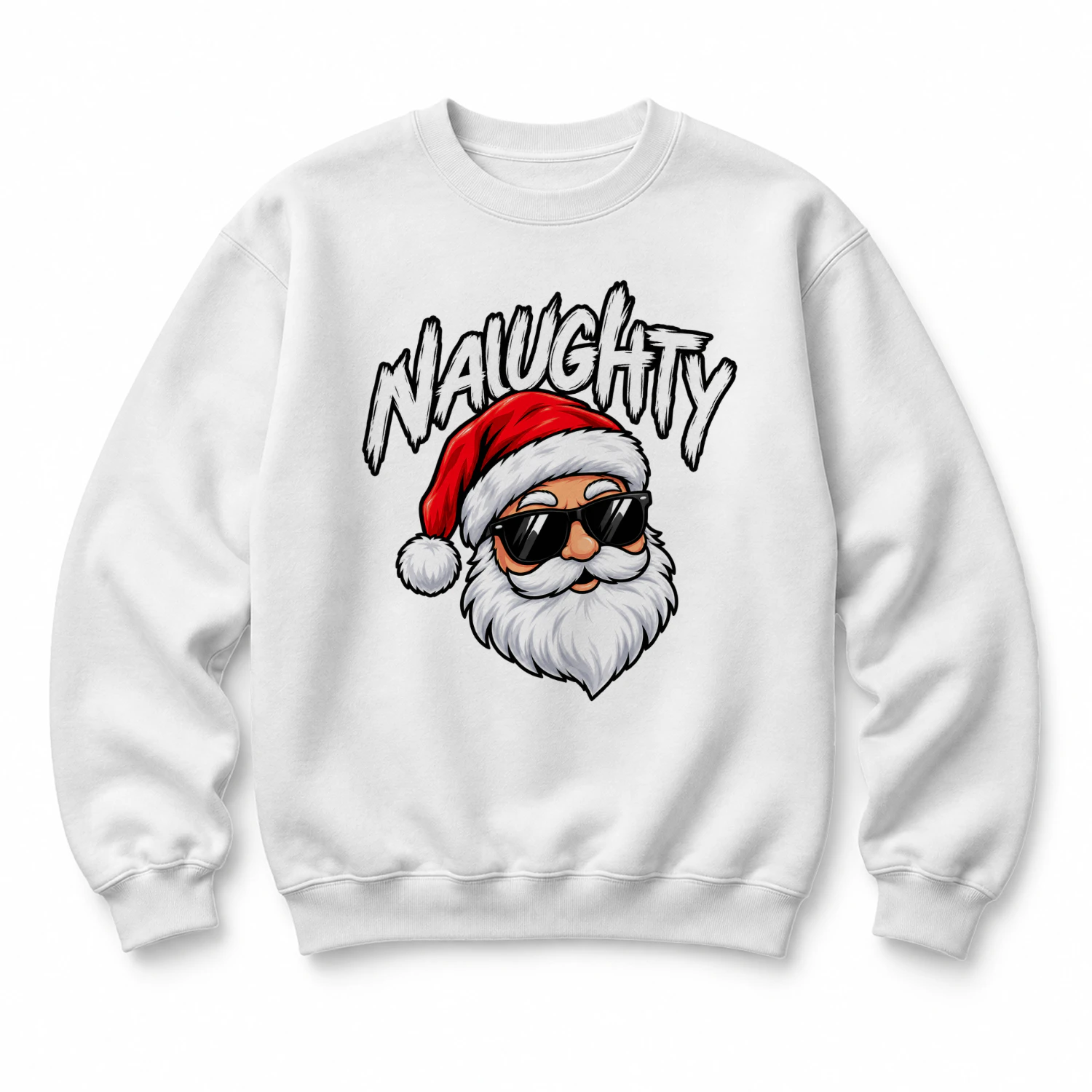 Naughty Santa Christmas sweatshirt