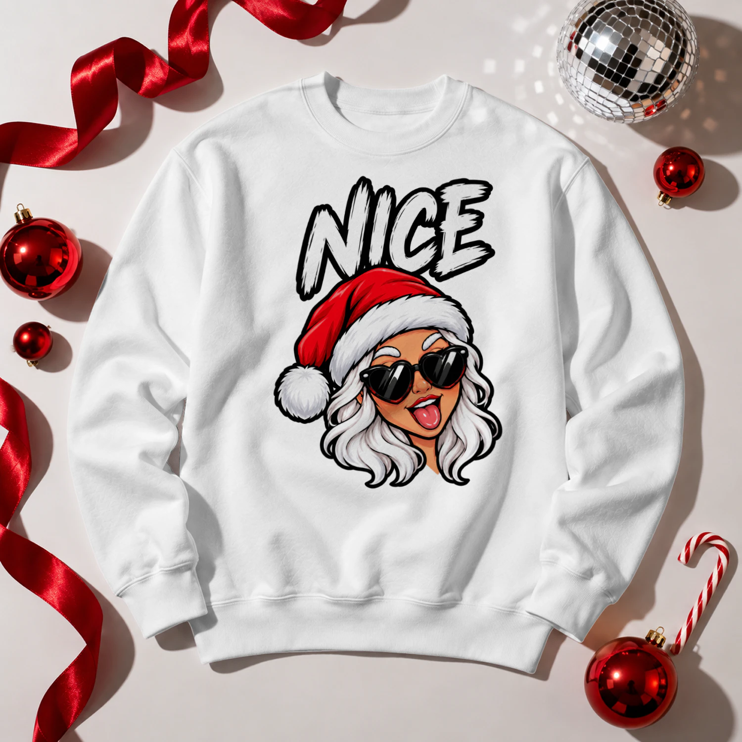 NICE Santa Christmas T-Shirt Design