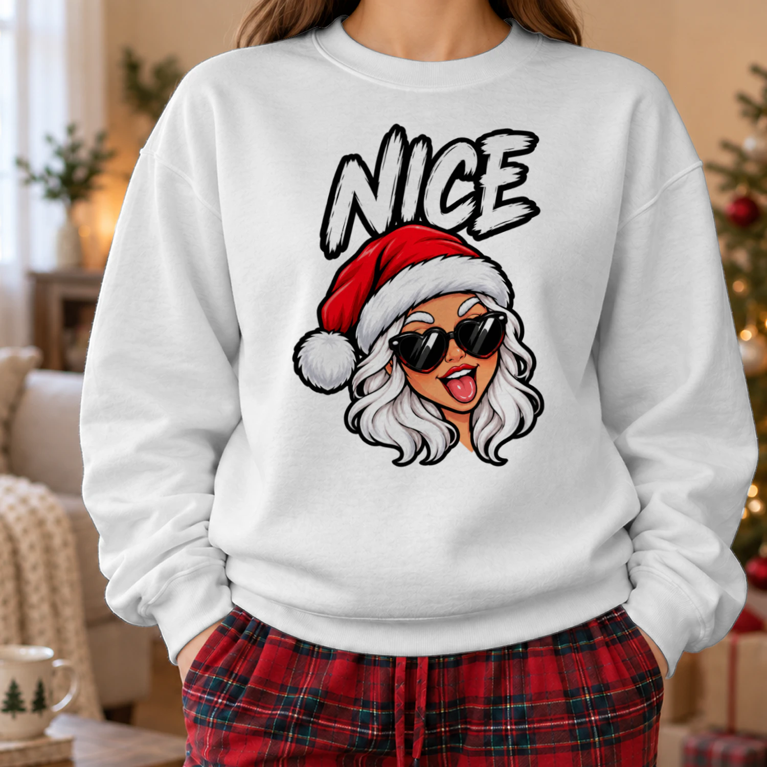 NICE Santa Christmas T-Shirt Design