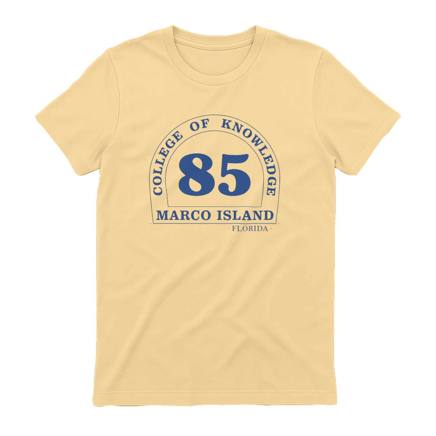College of Knowledge 85 Marco Island Florida Shirt