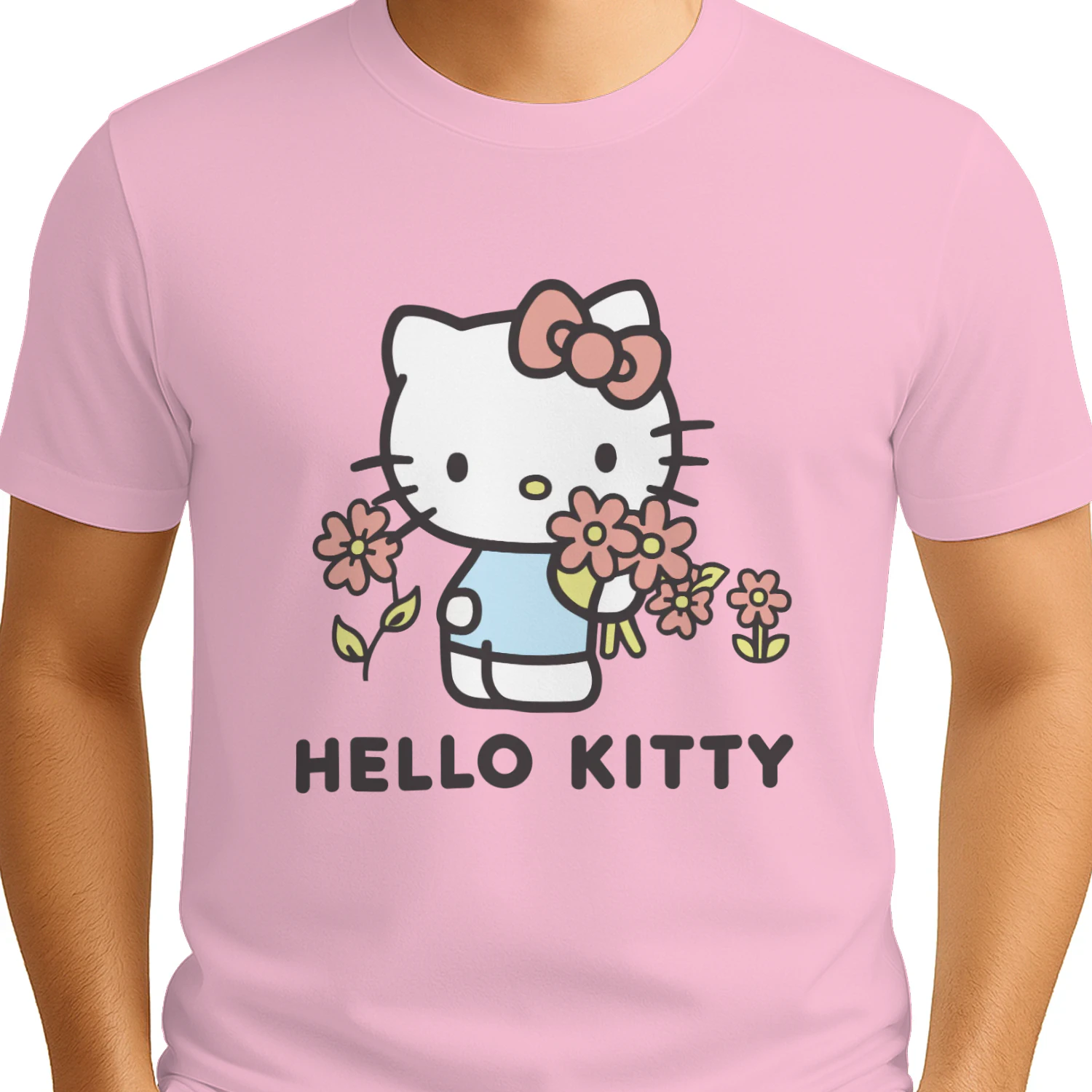 SNL Jane Wickline Sanrio Old Navy Hello Kitty Garment-Dyed Shirt