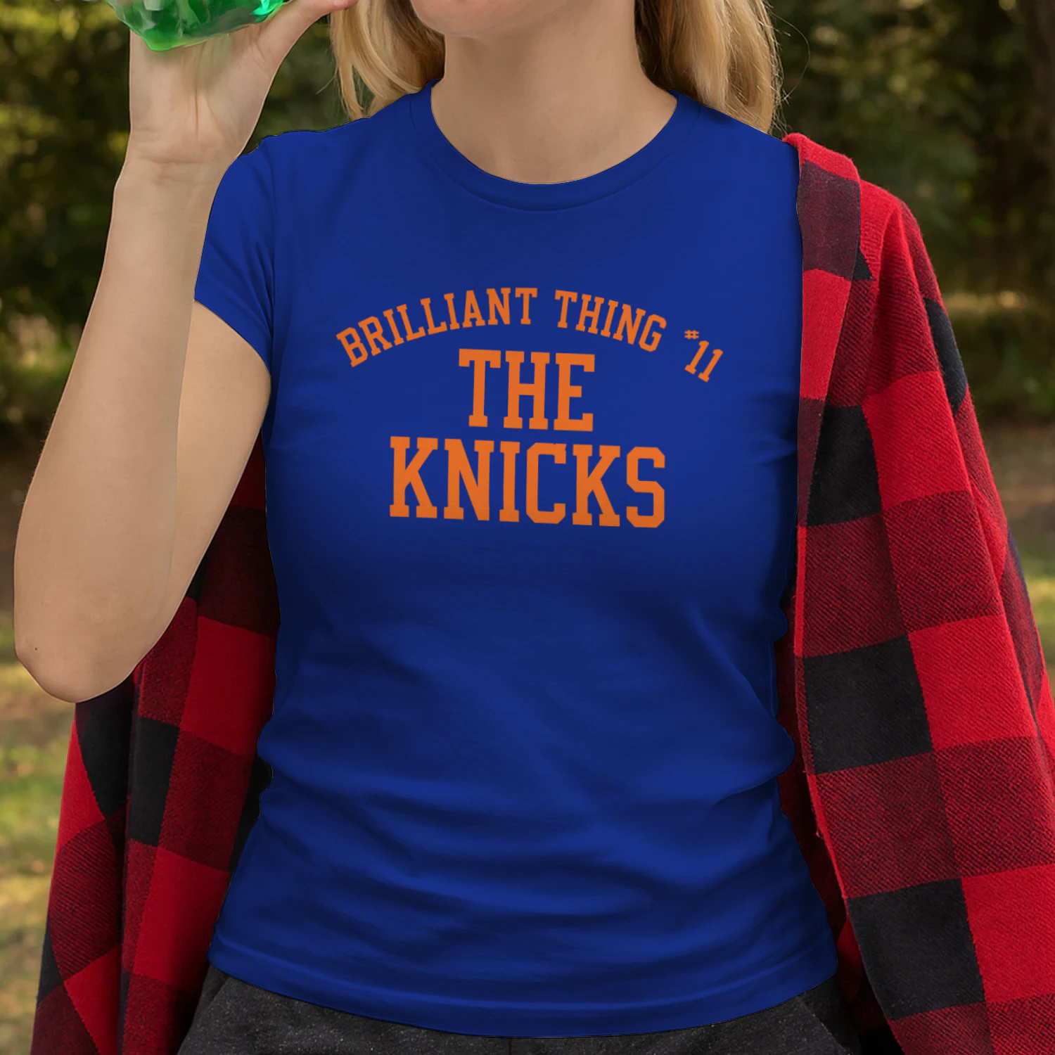 Mariska Hargitay Brilliant Thing Number 11 The Knicks Shirt