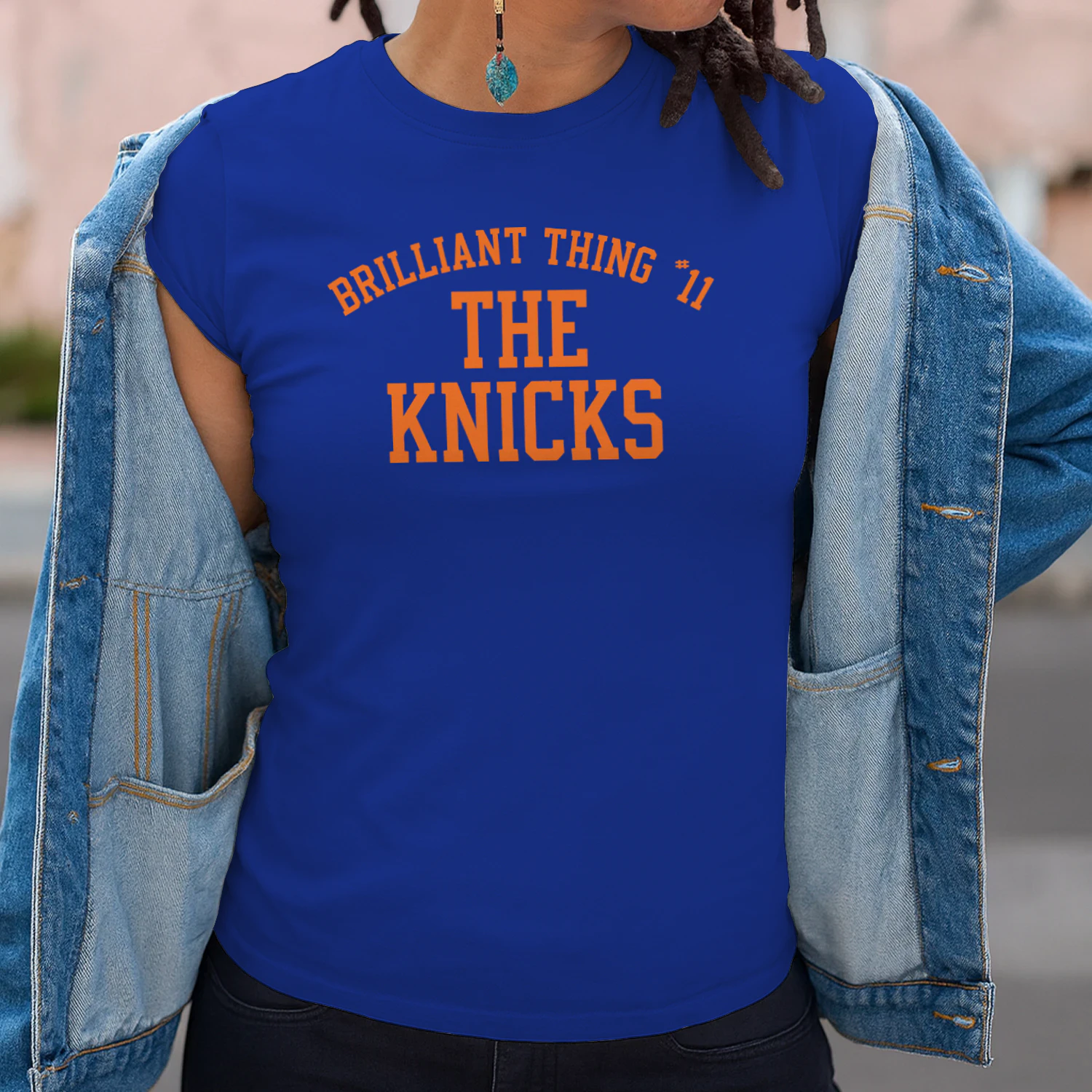 Mariska Hargitay Brilliant Thing Number 11 The Knicks Shirt