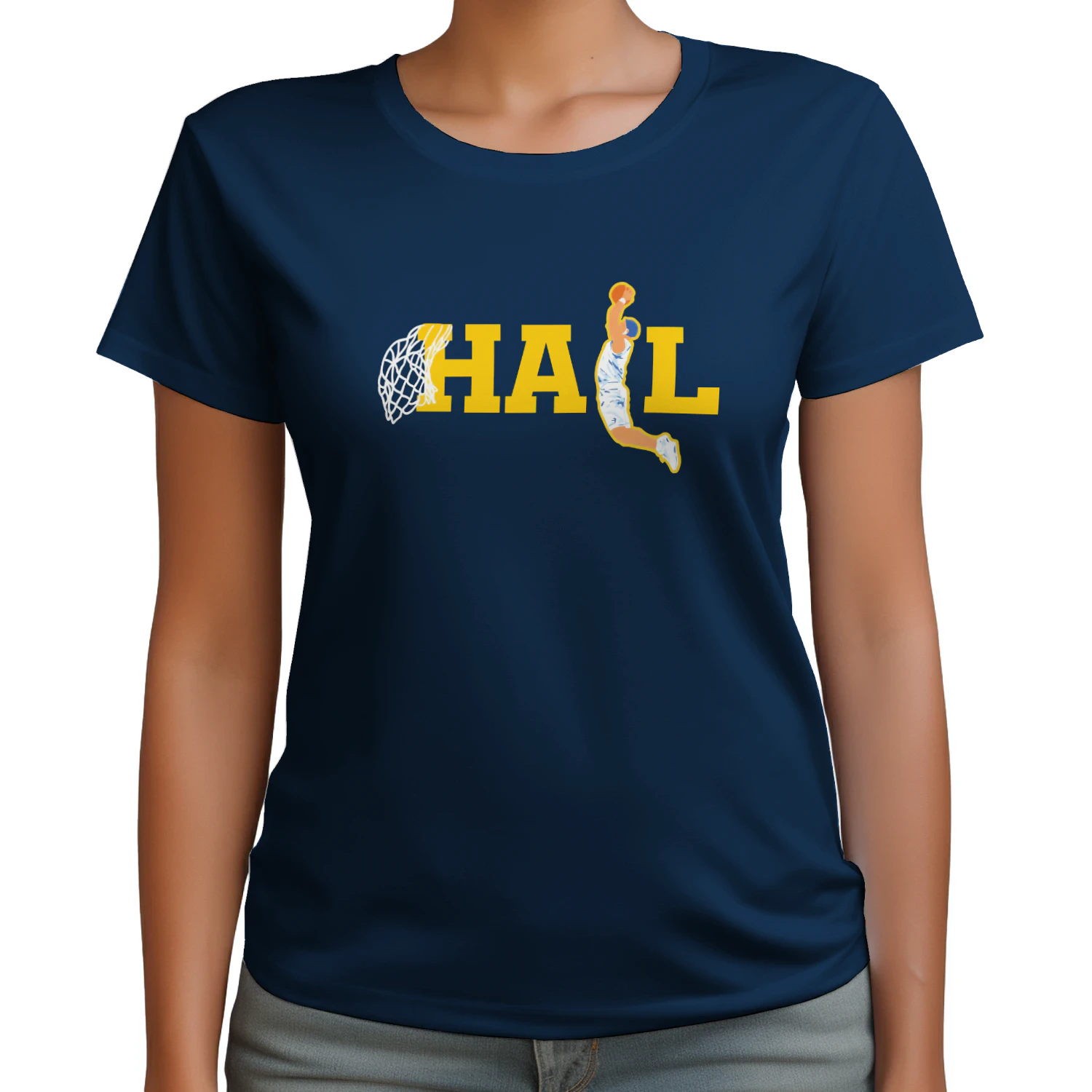 Michigan Wolverines Hail Dunk Shirt