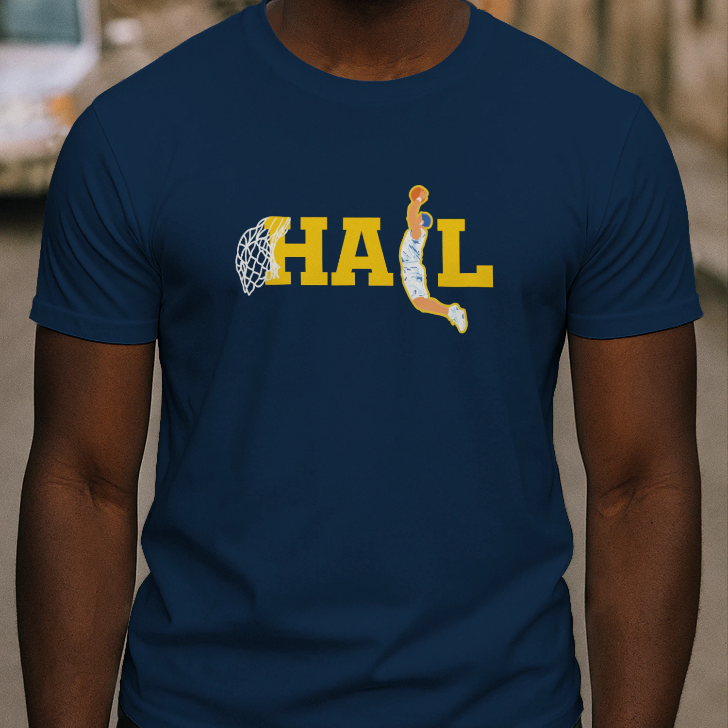 Michigan Wolverines Hail Dunk Shirt
