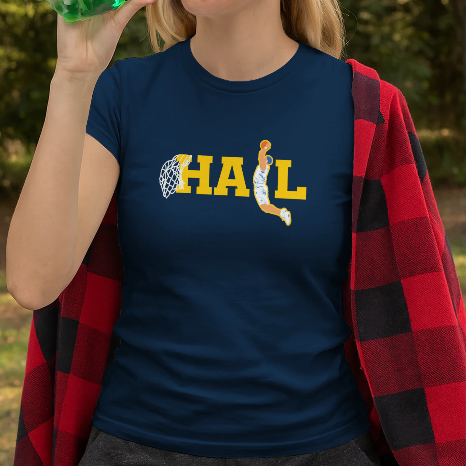 Michigan Wolverines Hail Dunk Shirt