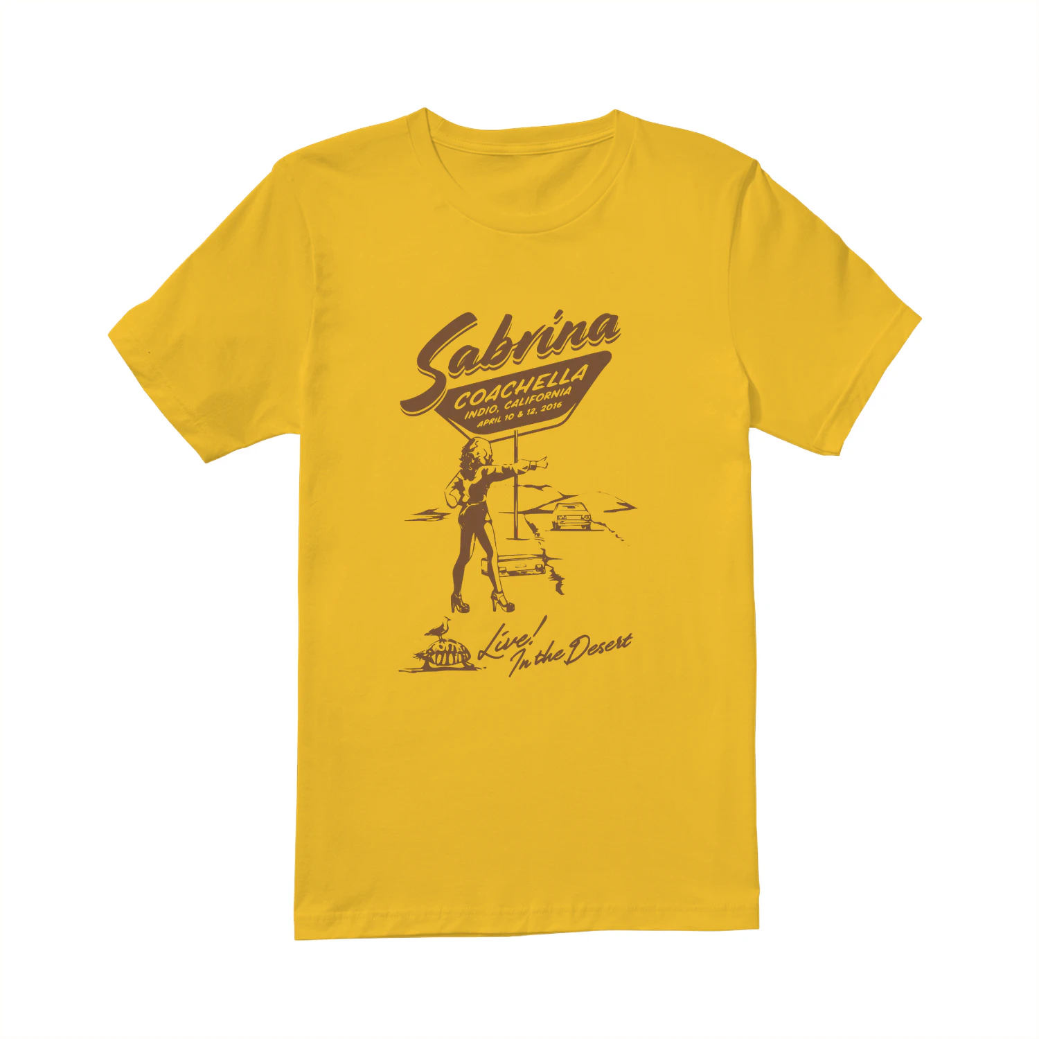 Sabrina Live in The Desert Pointelle Shirt