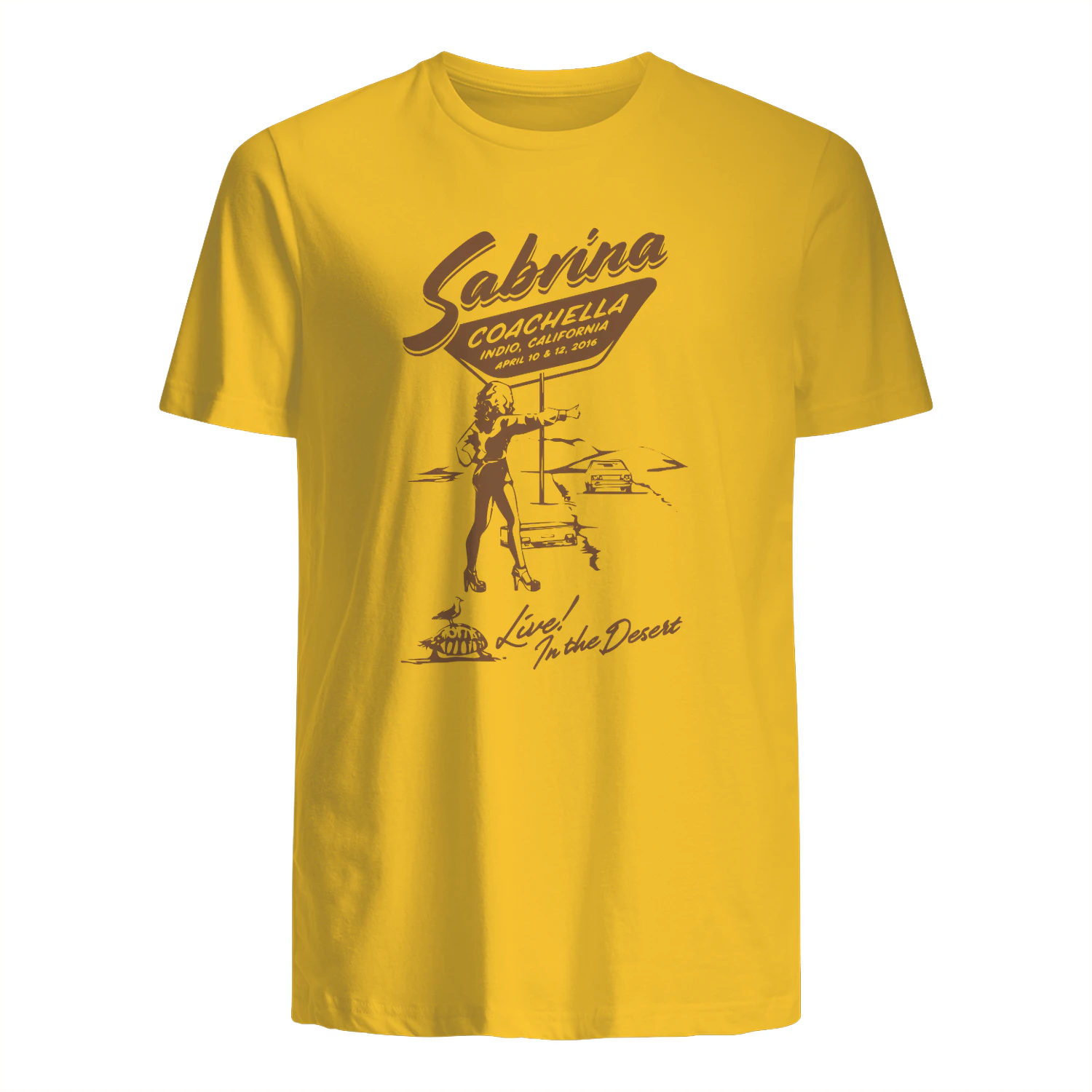 Sabrina Live in The Desert Pointelle Shirt
