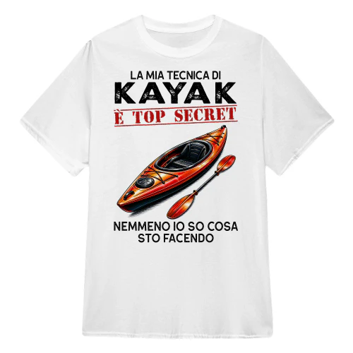 La Mia Tecnica Di Kayak È Top Secret