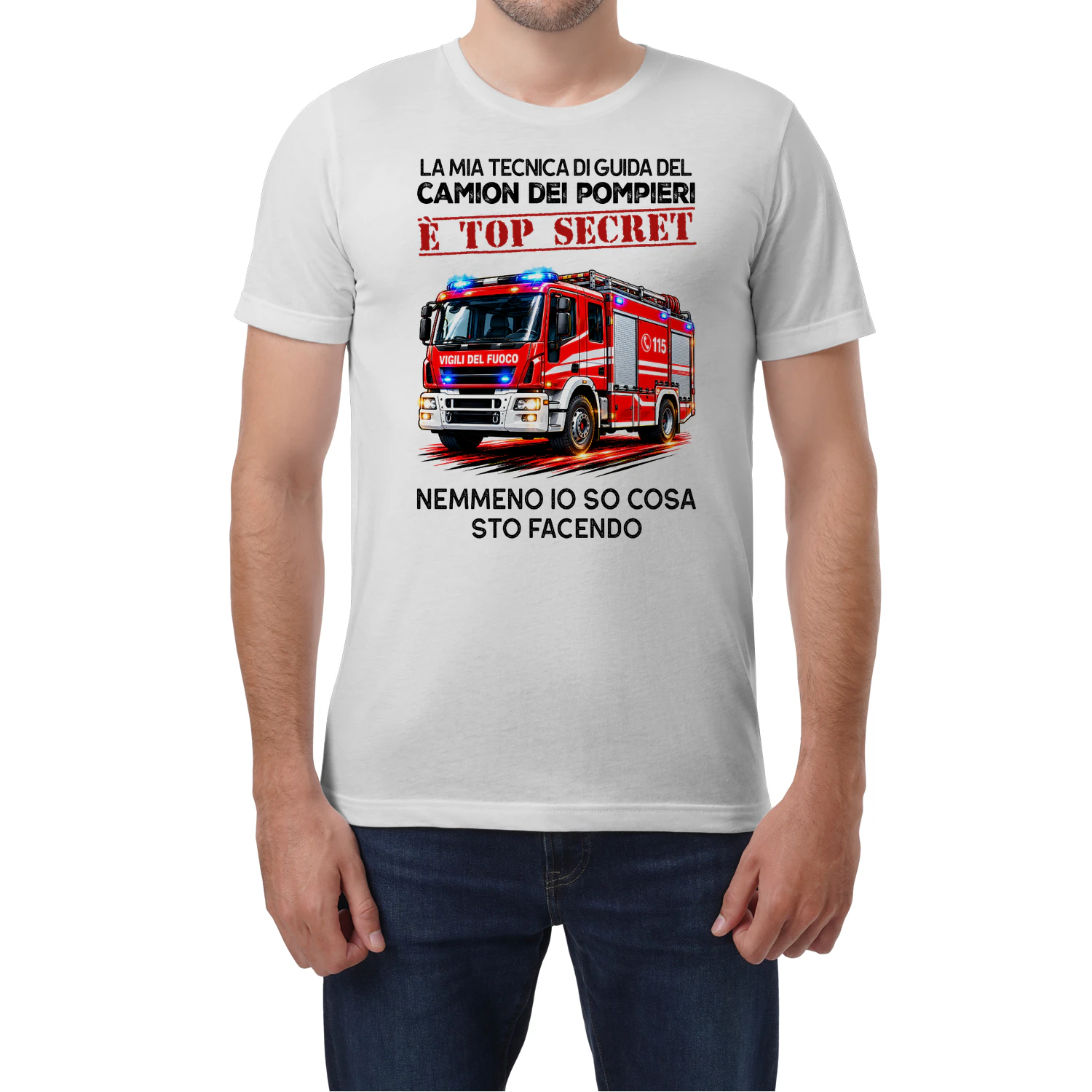 Camion Dei Pompieri È Top Secret