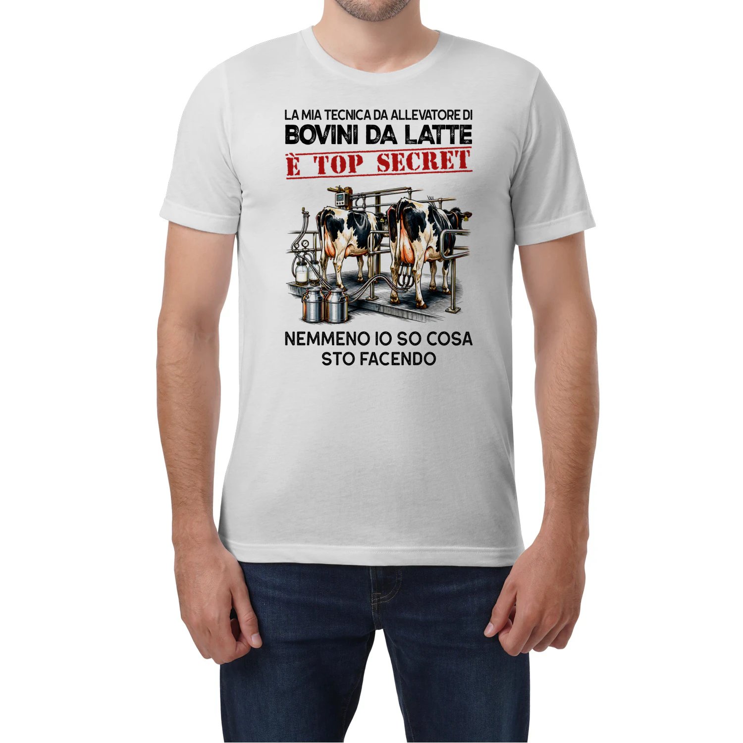 Allevatore Di Bovini Da Latte È Top Secret