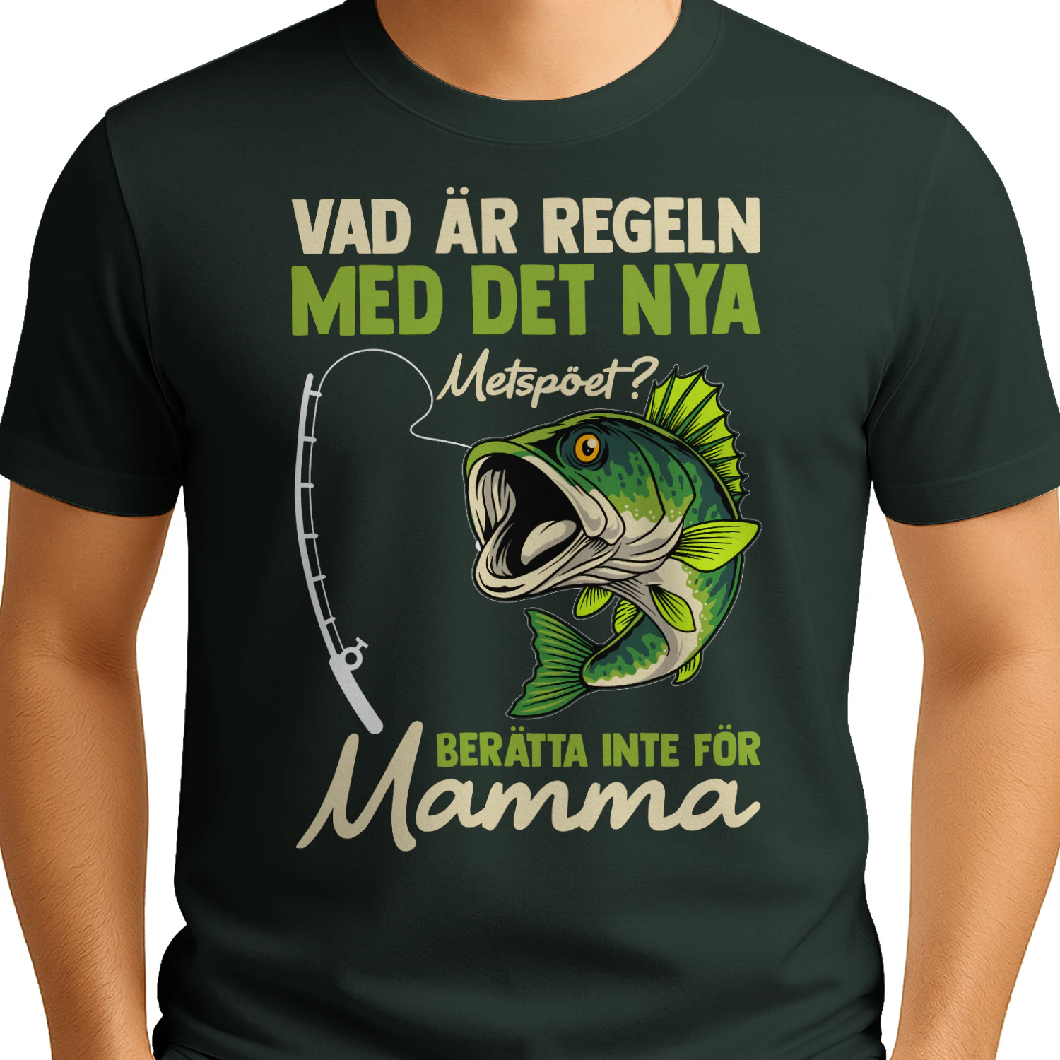 Vad är regeln med det nya metspöet? Berätta inte för mamma 🎣