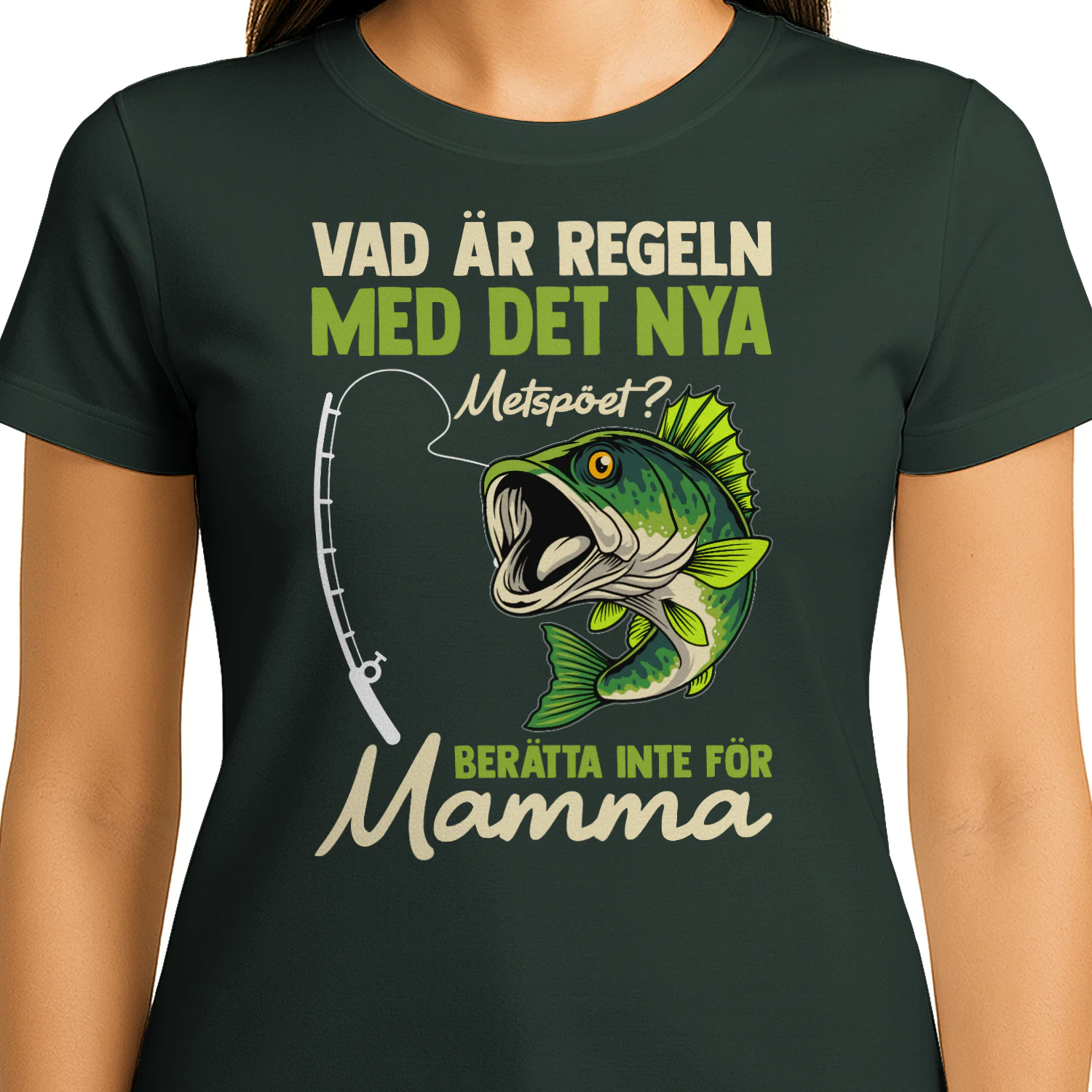 Vad är regeln med det nya metspöet? Berätta inte för mamma 🎣
