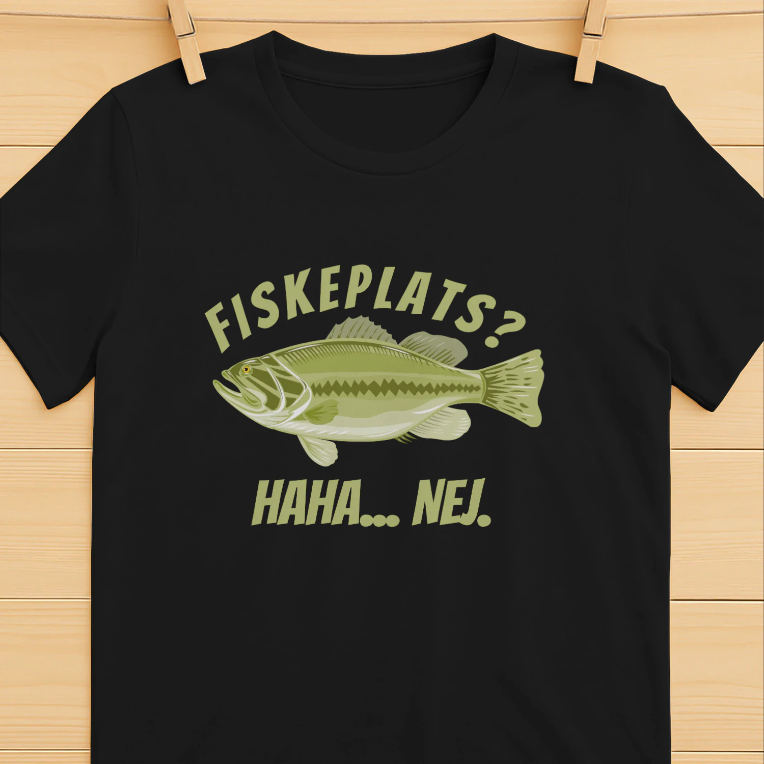 Fiskeplats? Haha... Nej.