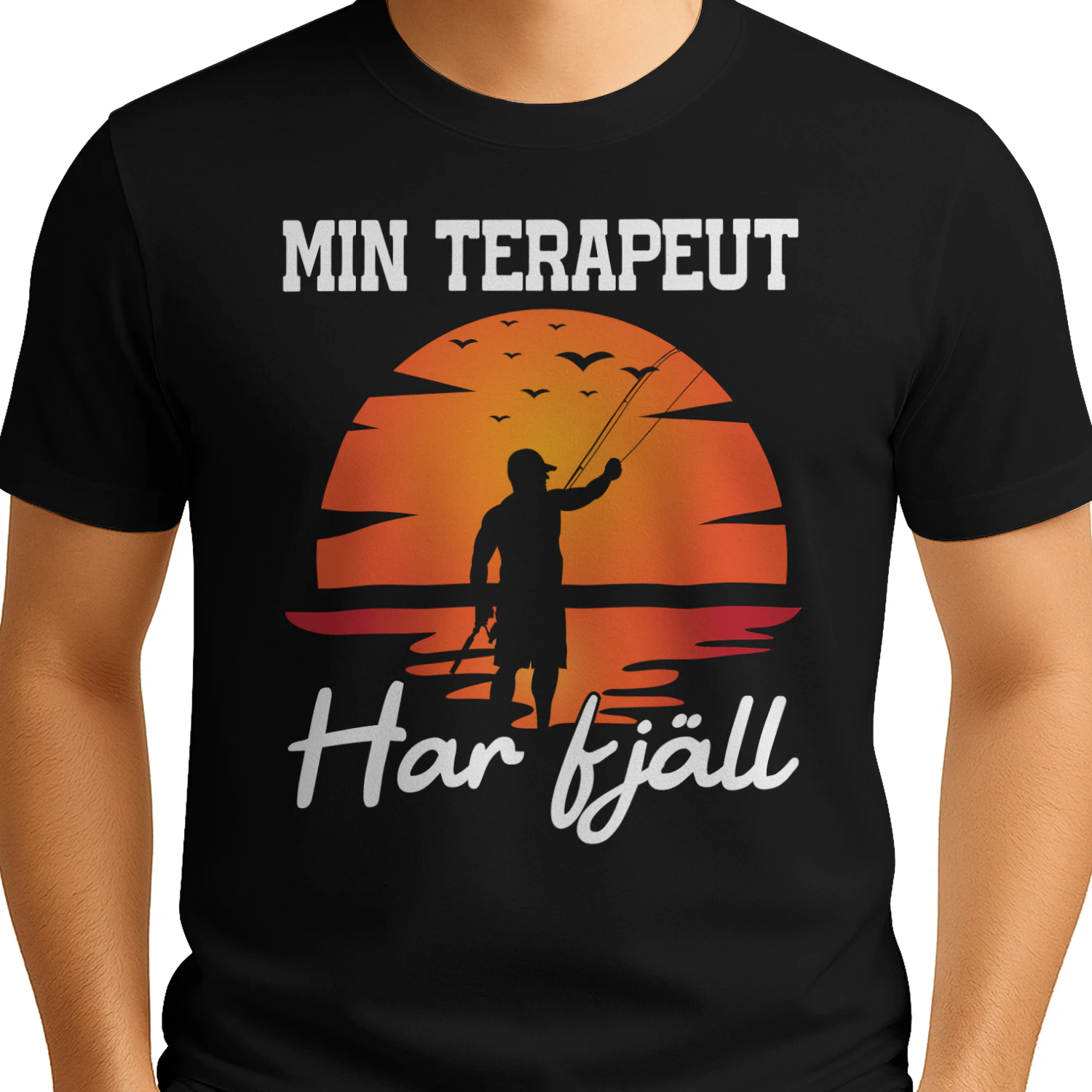 Min Terapeut Har Fjäll T-Shirt