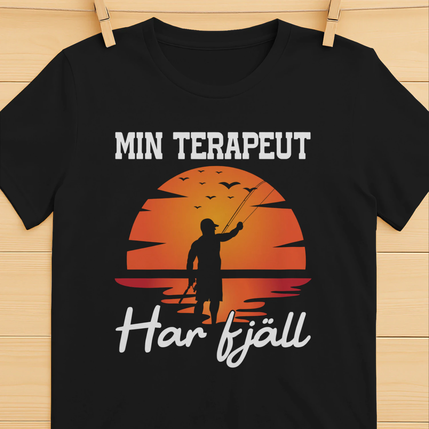Min Terapeut Har Fjäll T-Shirt