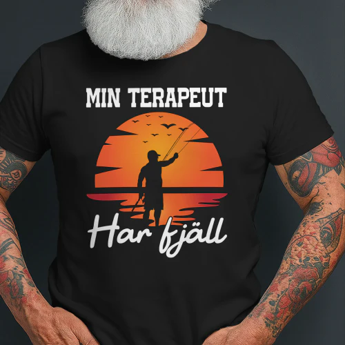 Min Terapeut Har Fjäll T-Shirt