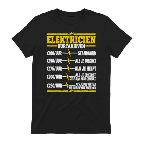 Elektricien Uurtarieven