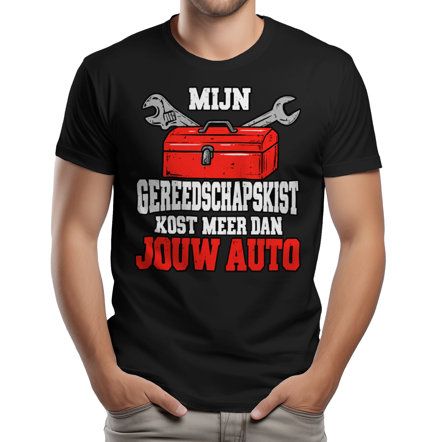 Mijn Gereedschapskist Kost Meer Dan Jouw Auto – T-shirt
