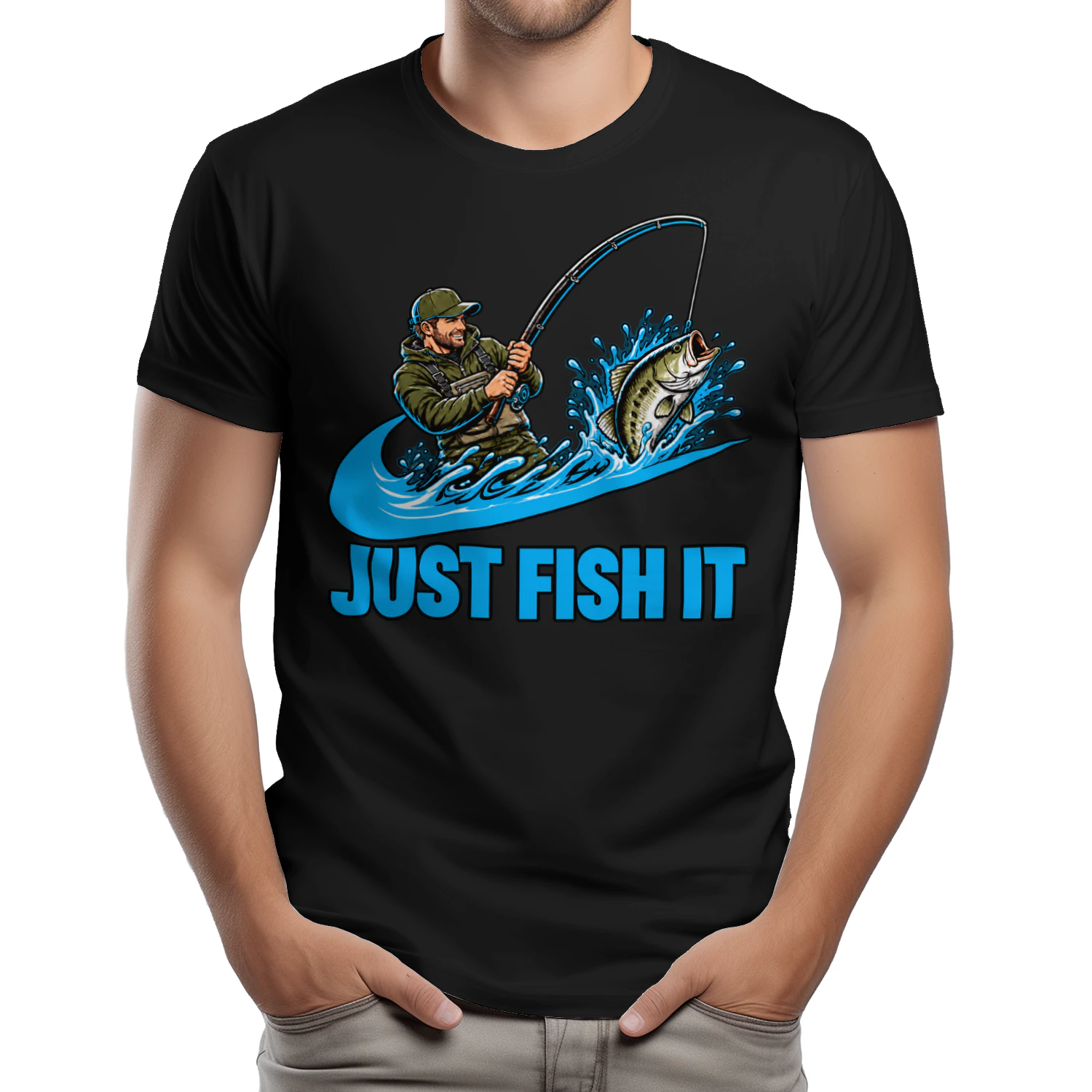 Visser T-shirt – Gewoon Vissen