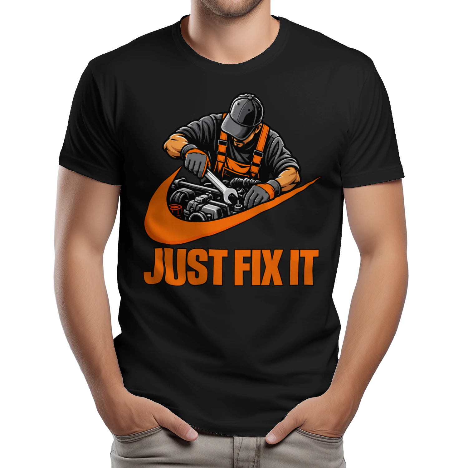 Monteur T-shirt – Gewoon Repareren
