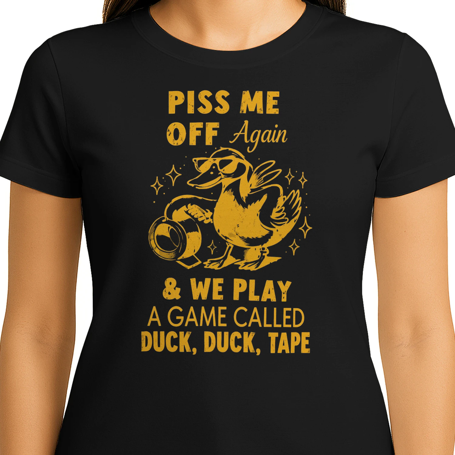 Piss Me Off Again & We Play. A Game Called Duck, Duck, Tape