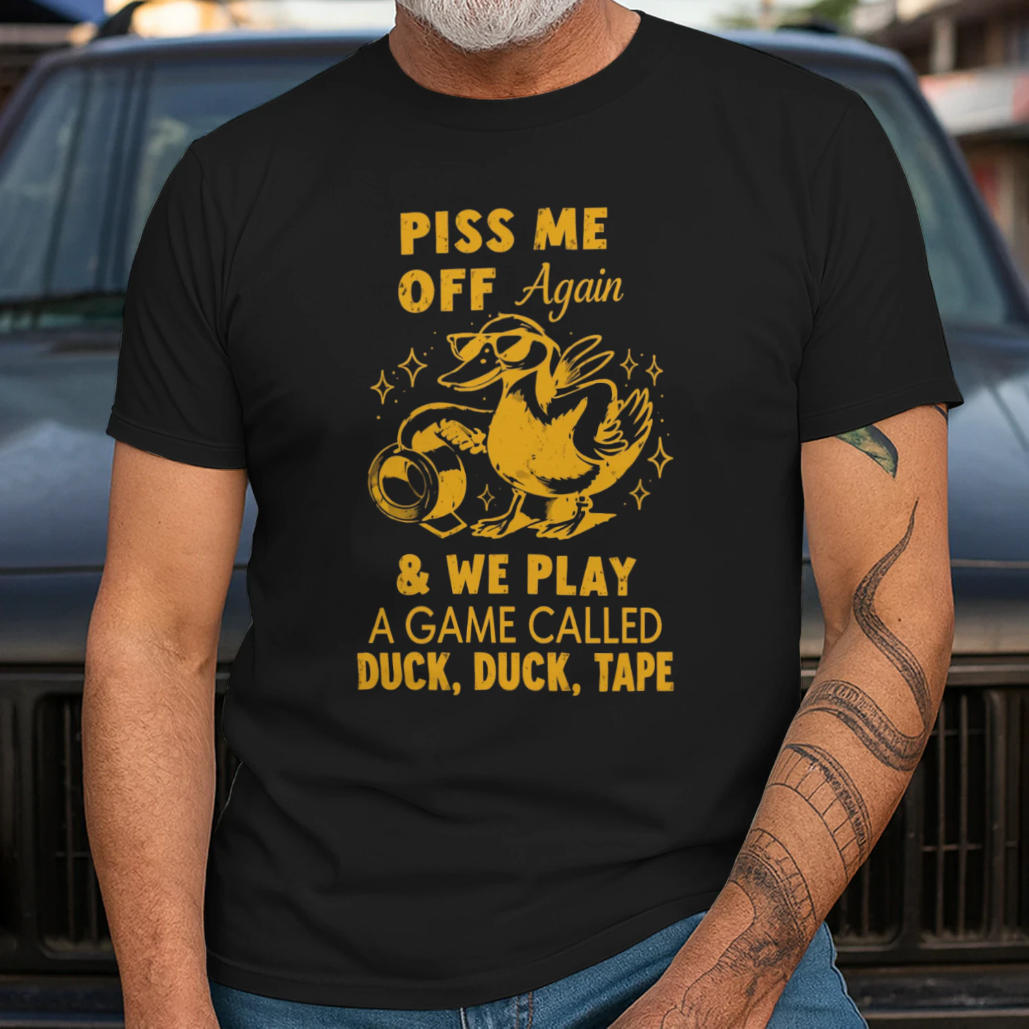 Piss Me Off Again & We Play. A Game Called Duck, Duck, Tape