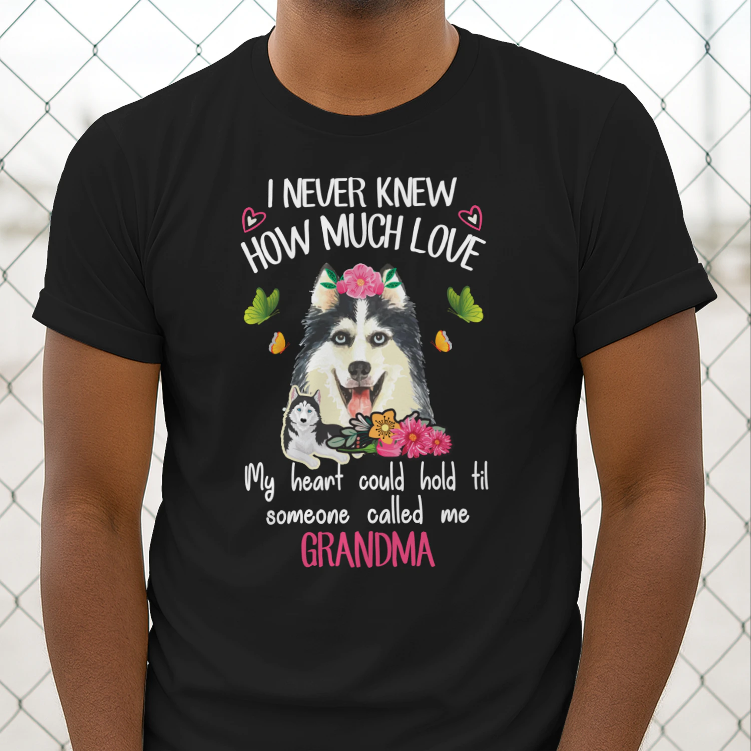 Husky Grandma