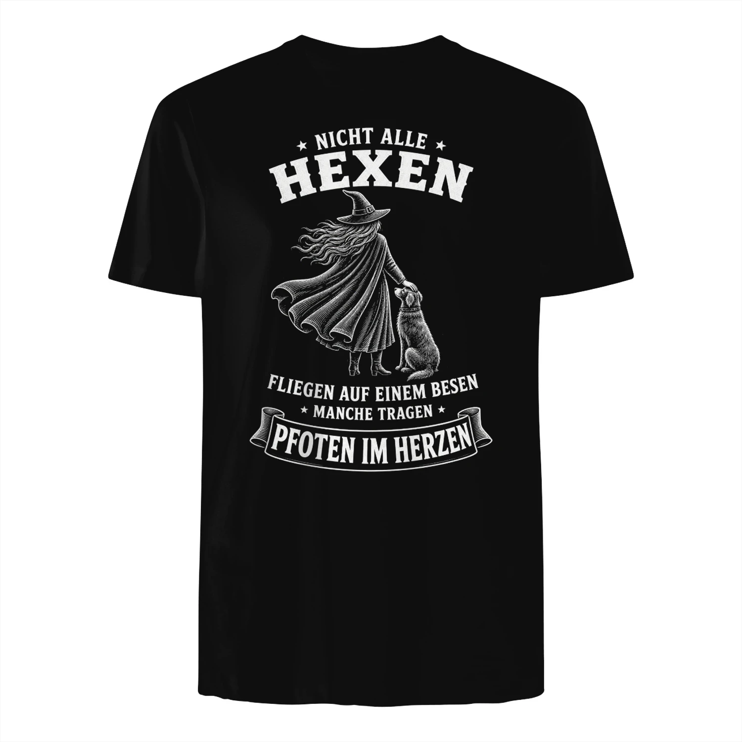 Nicht Alle Hexen Fliegen Auf Einem Besen 🧙‍♀️ Manche Tragen Pfoten Im Herzen 🐾 – Limitierte Edition + Kostenloser Versand 🚚