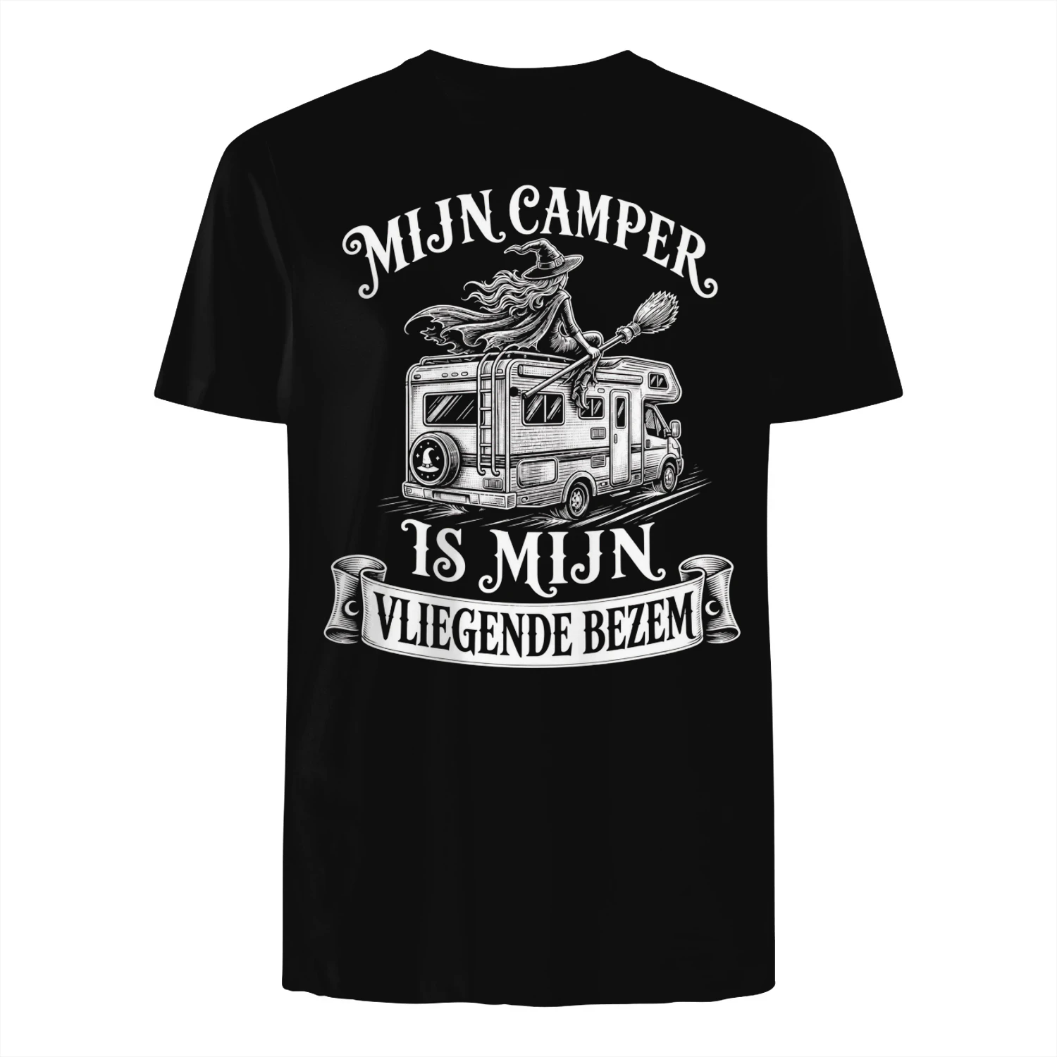 Mijn Camper Is Mijn Vliegende Bezem 🧙‍♀️🚐✨ – Limited Editie + Gratis Verzending 🚚