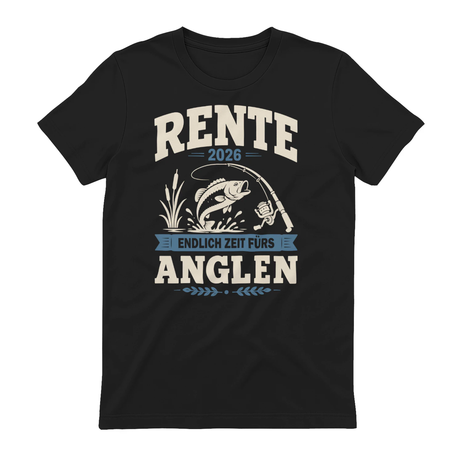 Rente 2026 Angeln Hobby Geschenk für den Ruhestand Classic Unisex T-shirt