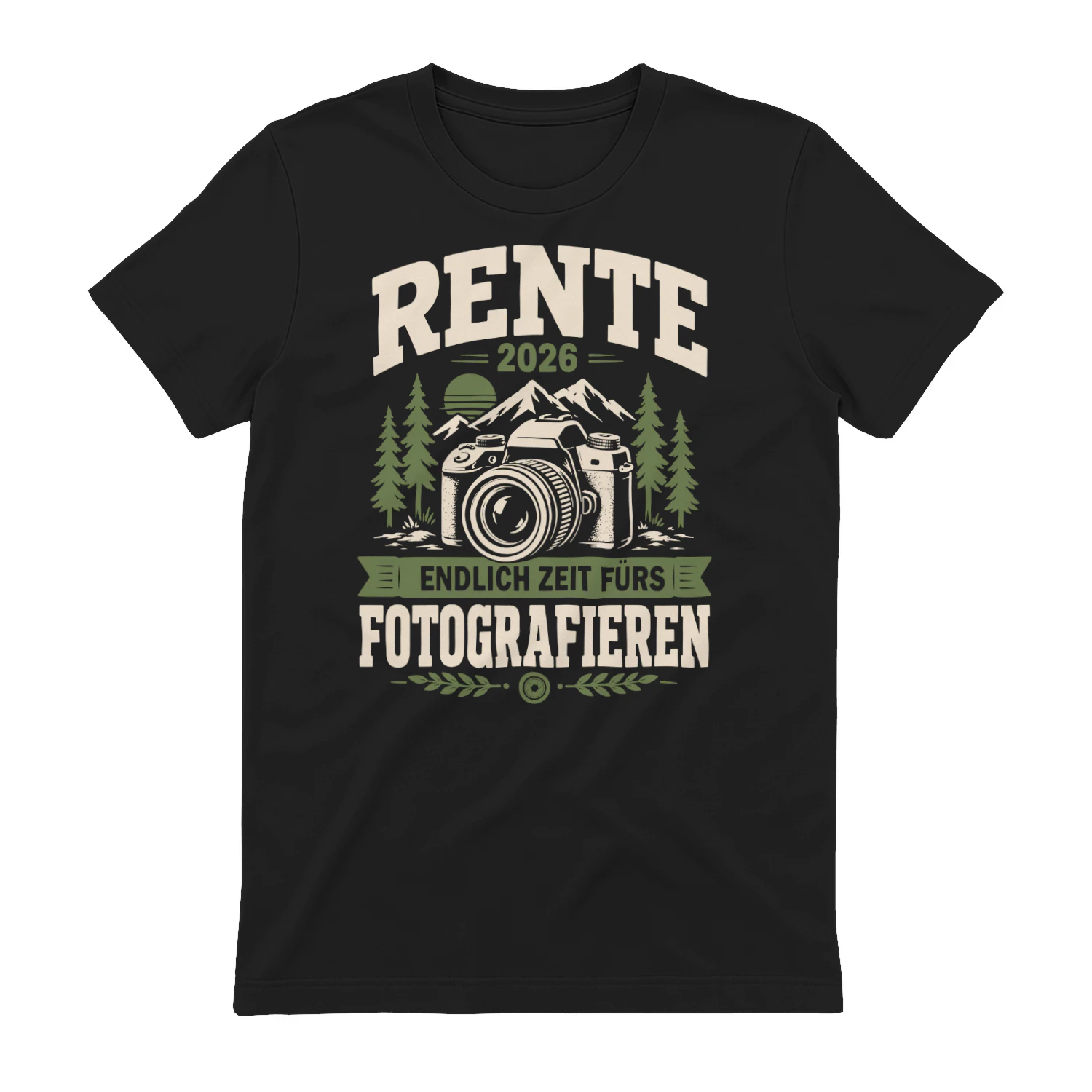 Rente 2026 Fotografieren Hobby Geschenk für den Ruhestand Classic Unisex T-shirt
