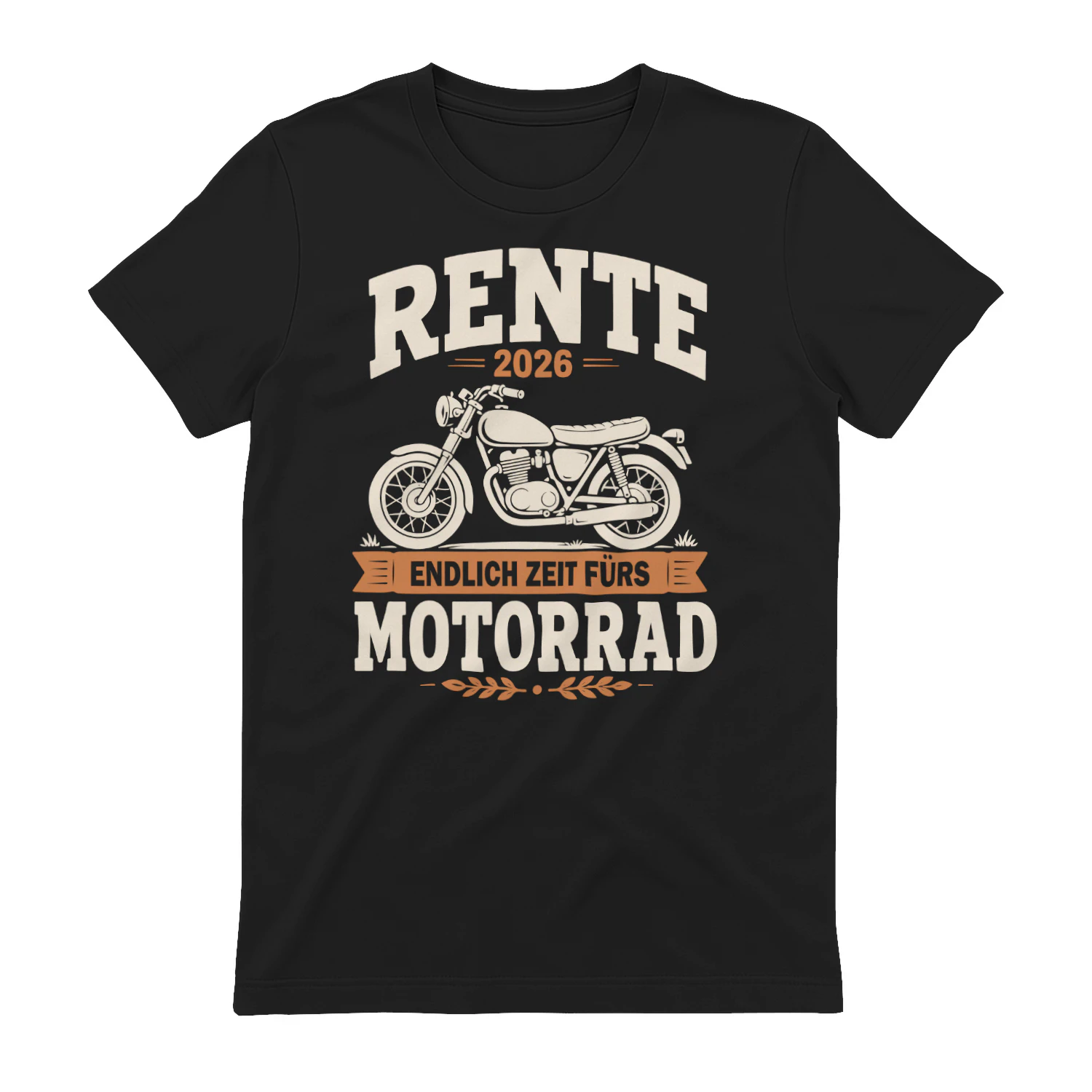Rente 2026 Motorrad Hobby Geschenk für den Ruhestand Classic Unisex T-shirt