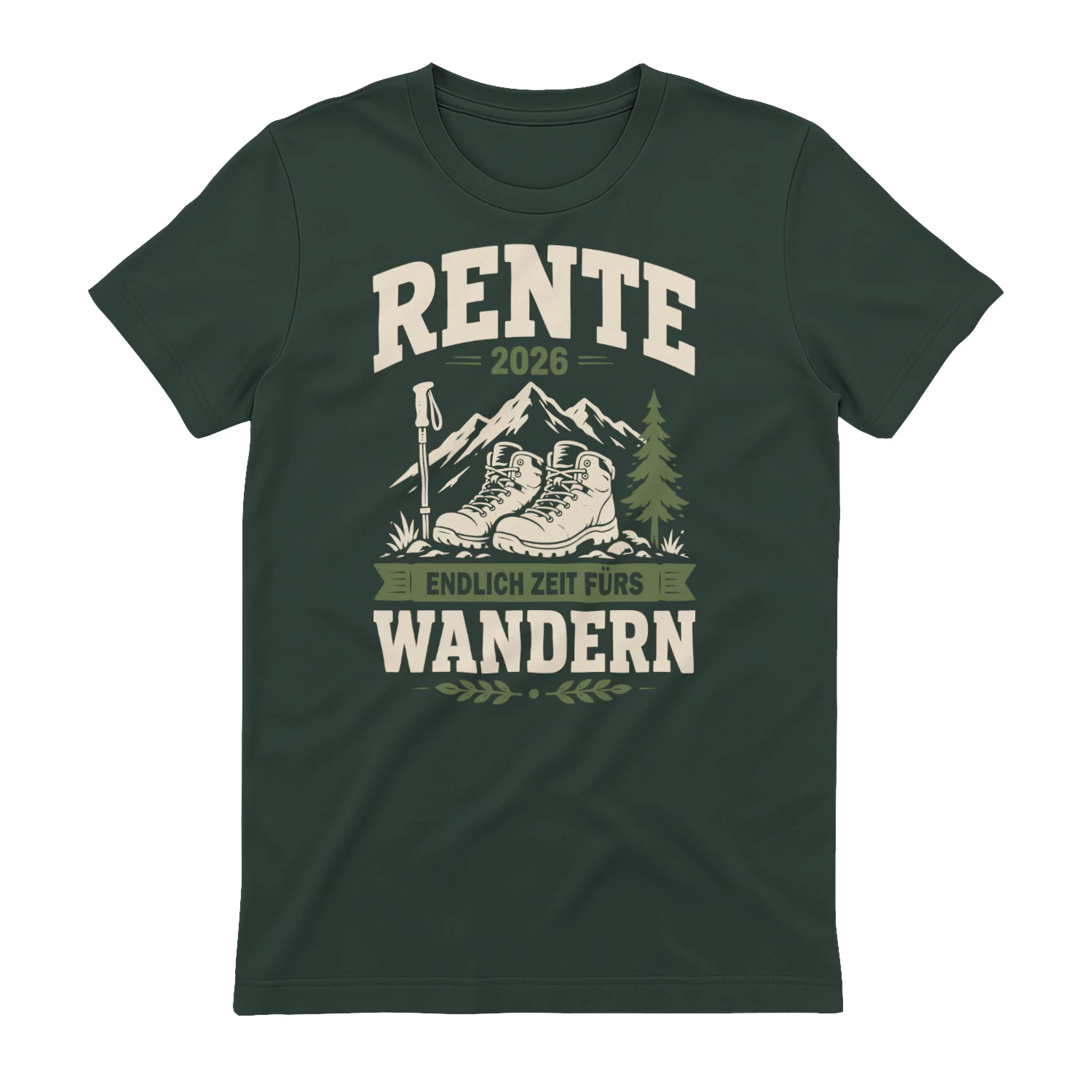 Rente 2026 Wandern Hobby Geschenk für den Ruhestand Classic Unisex T-shirt