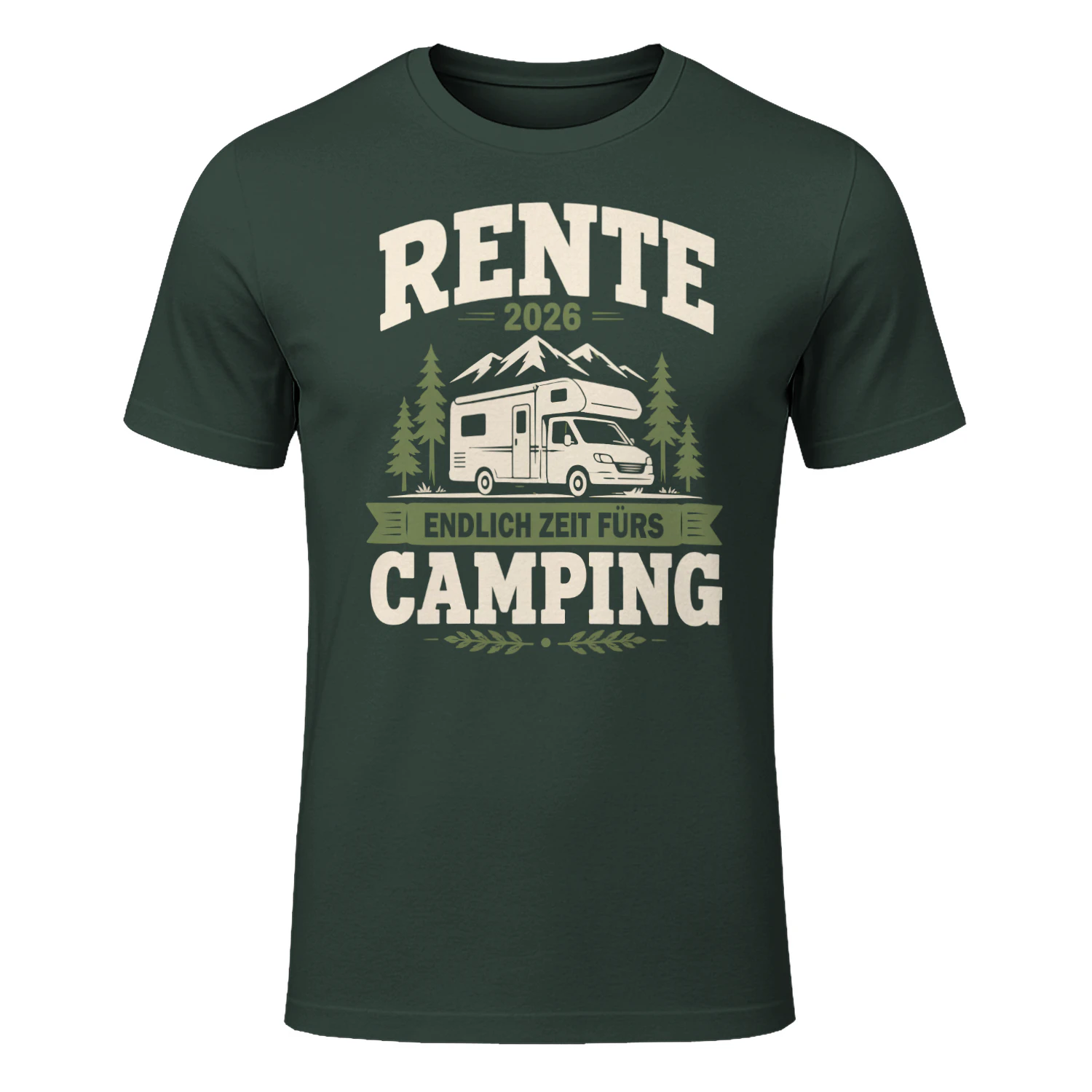 Rente 2026 Camping Hobby Geschenk für den Ruhestand Classic Unisex T-shirt