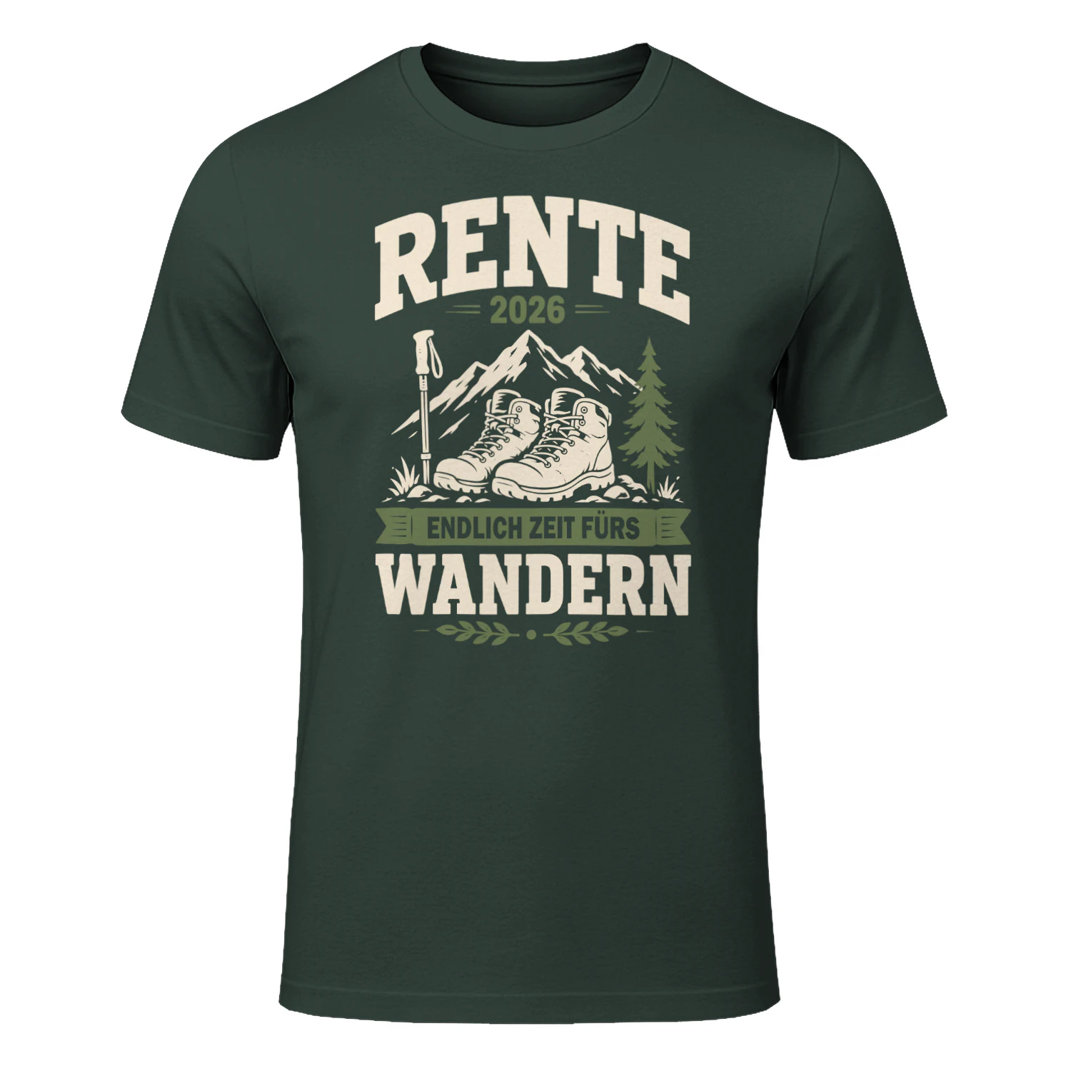 Rente 2026 Wandern Hobby Geschenk für den Ruhestand Classic Unisex T-shirt