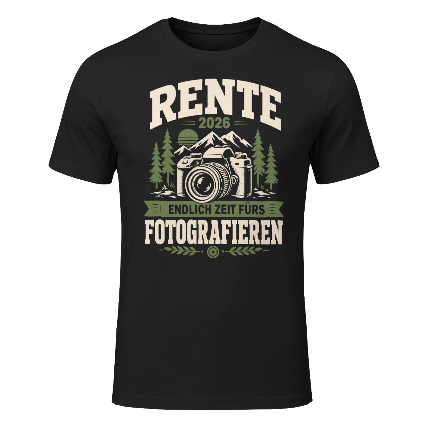 Rente 2026 Fotografieren Hobby Geschenk für den Ruhestand Classic Unisex T-shirt
