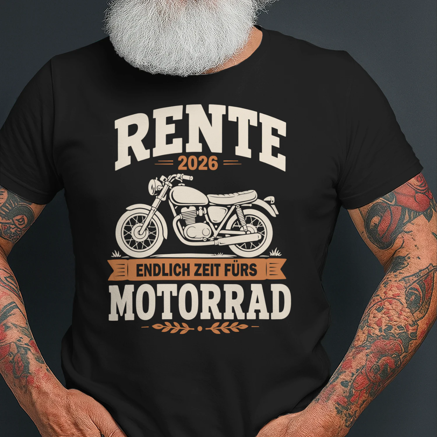Rente 2026 Motorrad Hobby Geschenk für den Ruhestand Classic Unisex T-shirt