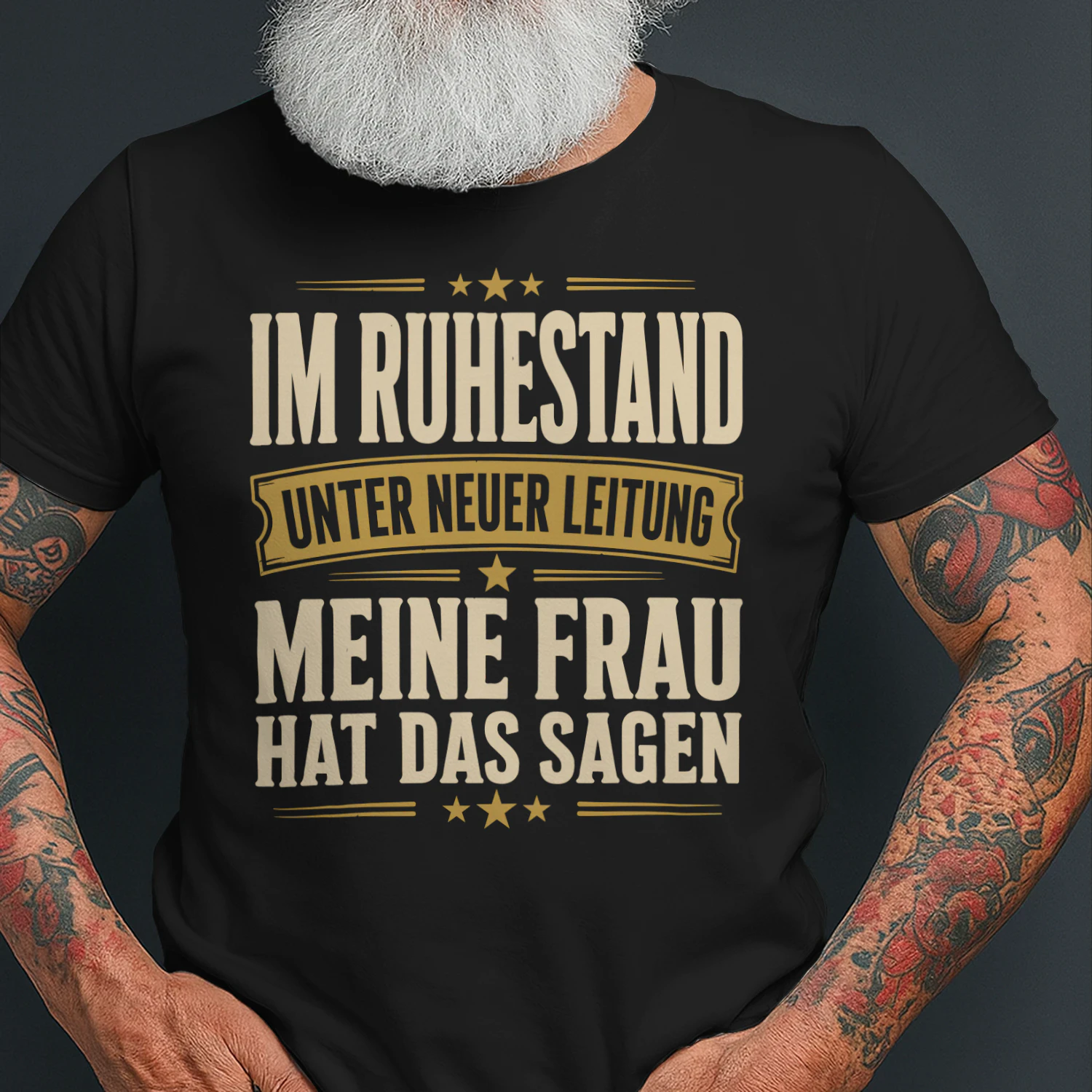  Im Ruhestand Unter Neuer Leitung Meine Frau Hat Das Sagen Geschenk Classic Unisex T-shirt
