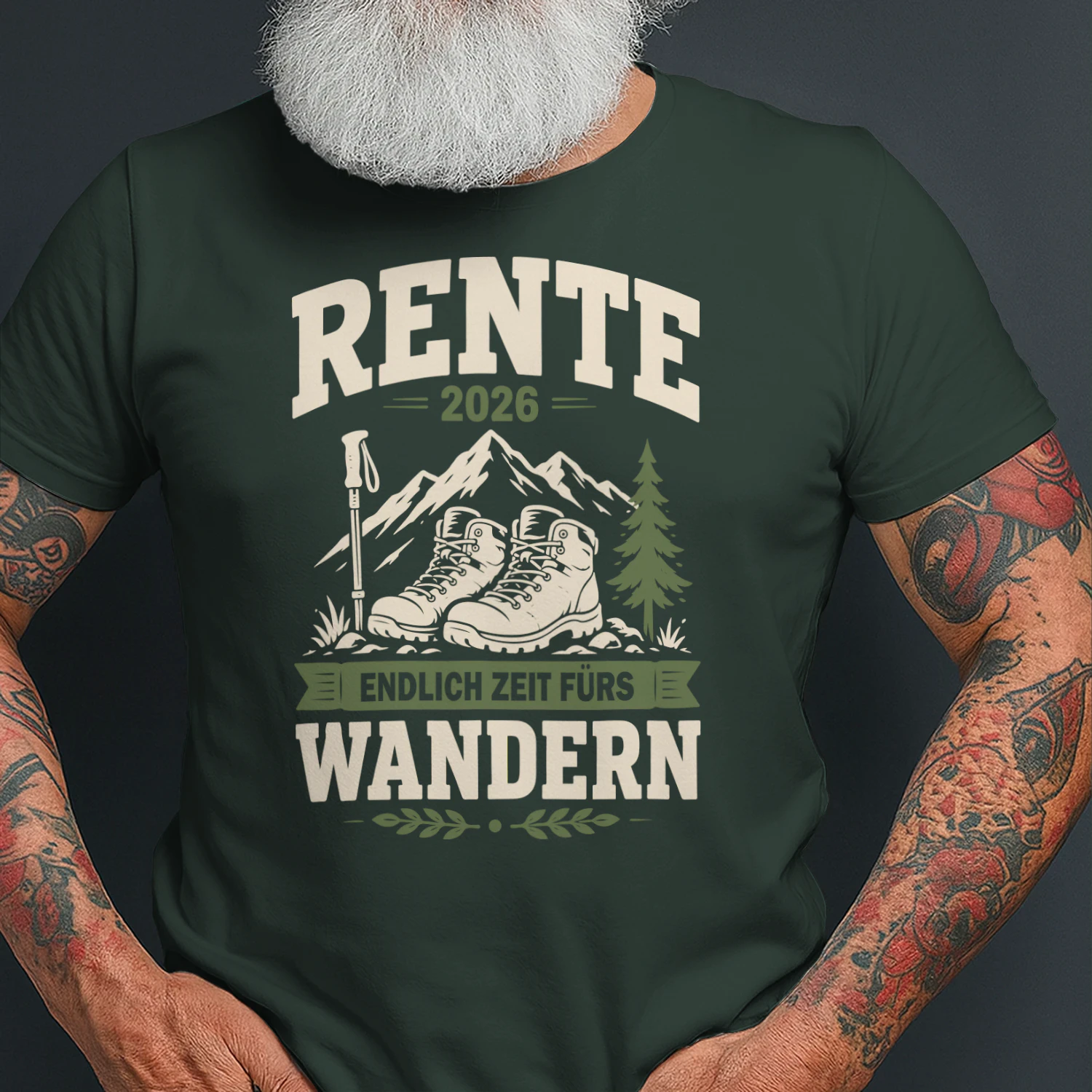 Rente 2026 Wandern Hobby Geschenk für den Ruhestand Classic Unisex T-shirt